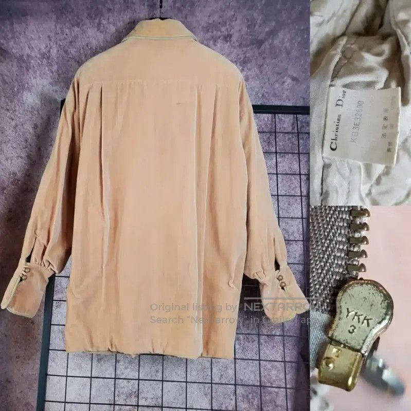 Dior Dior Orange Cotton Long Jacket for Women . Size L / US 10 / IT 46 - 1 Thumbnail
