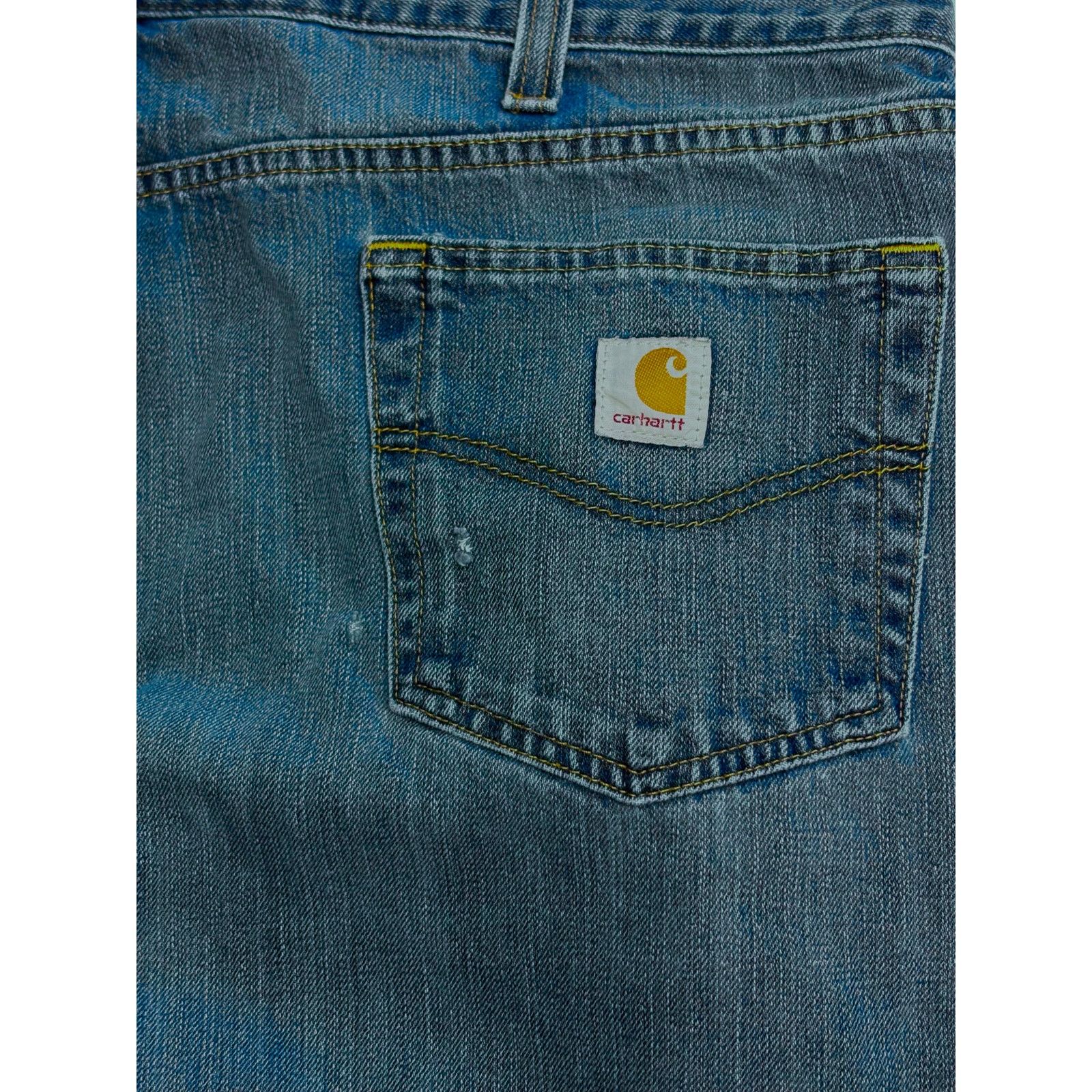 Carhartt Carhartt Holter Relaxed Fit Jeans 42/29 Workwear Blue Casual Size US 42 / EU 58 - 2 Thumbnail