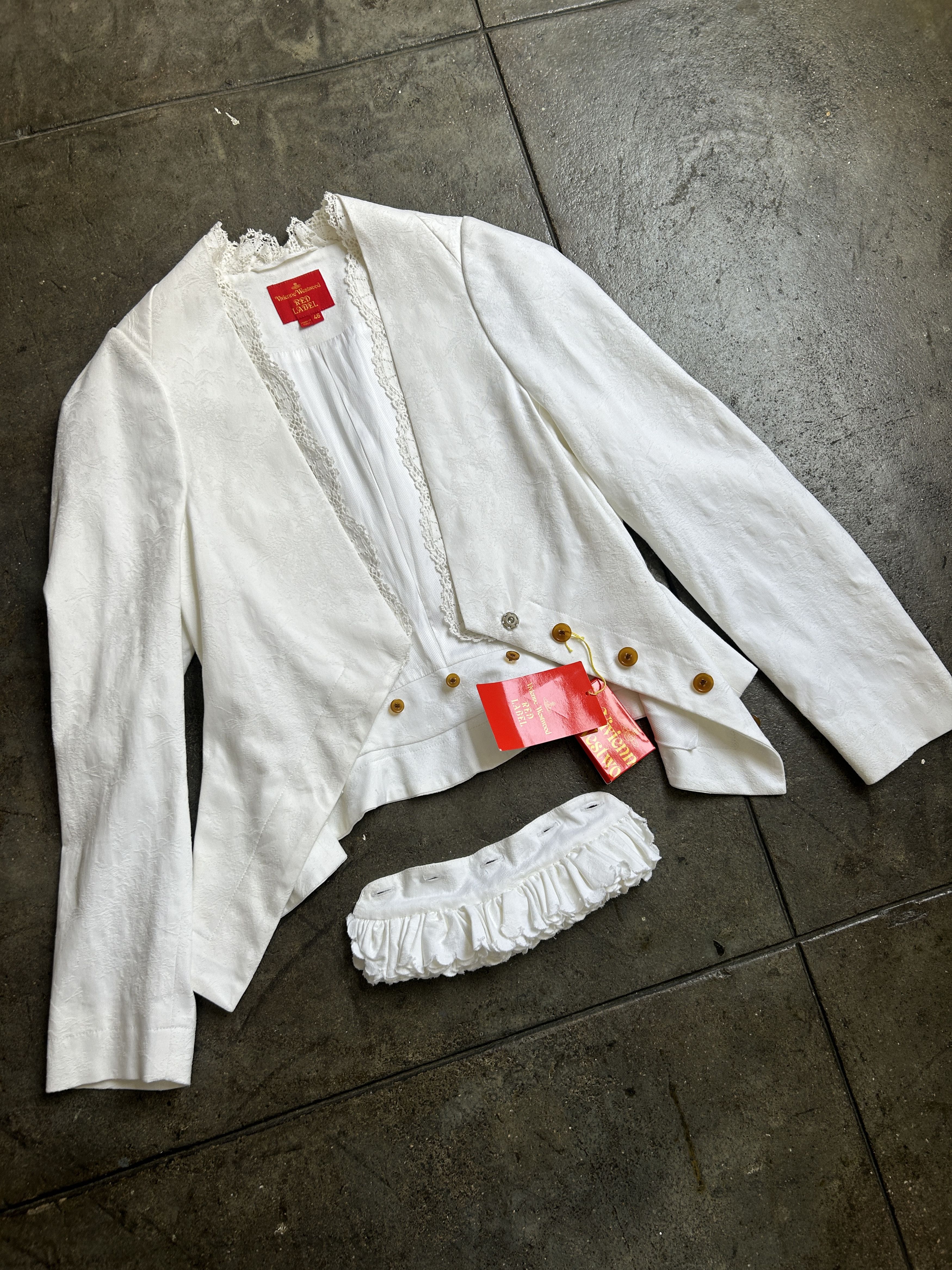 Vivienne Westwood 1,340$ Red Label New w/ Tags Beautiful Embellished Jacket Size L / US 10 / IT 46 - 2 Thumbnail