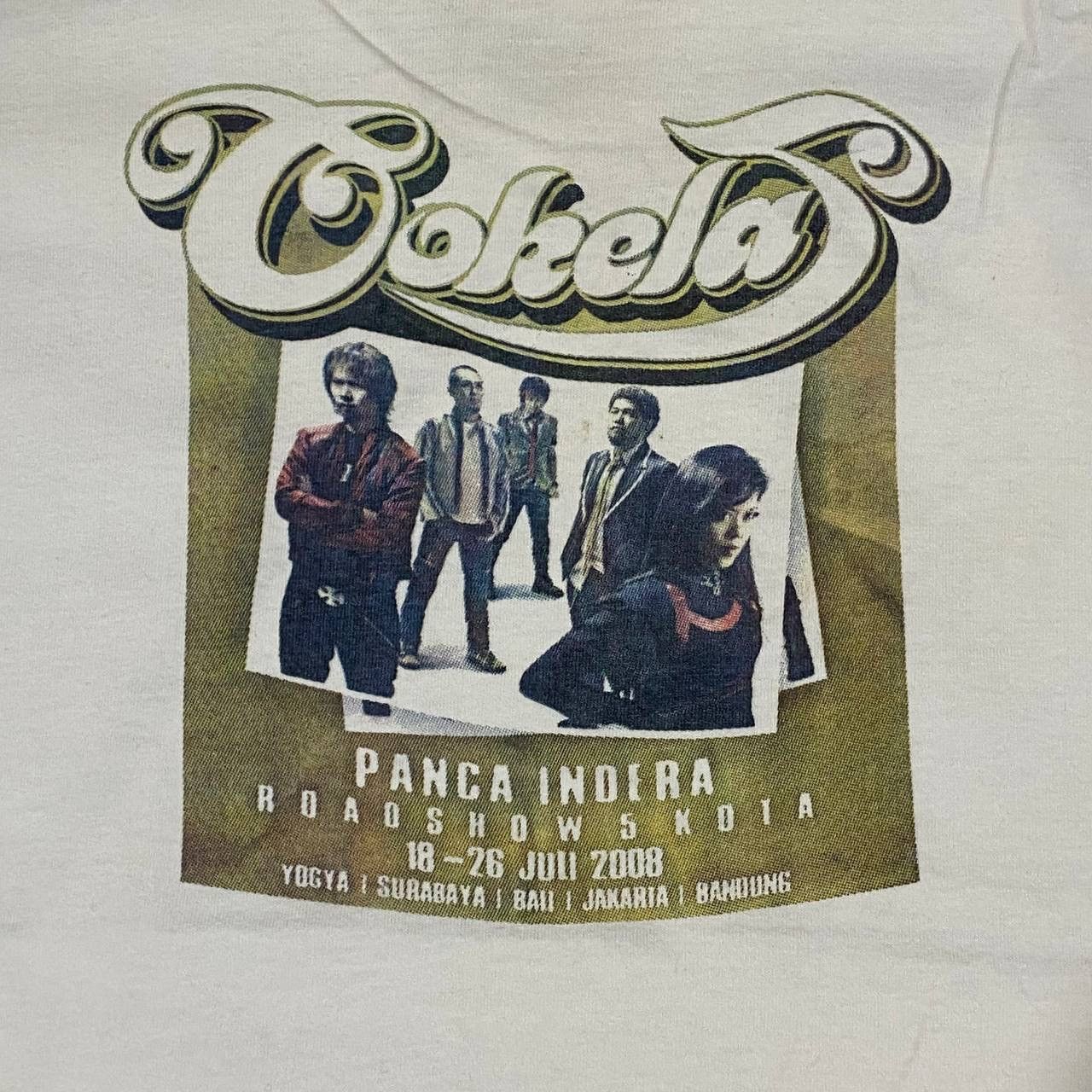 Band Tees Rare vintage Y2K indonesia rock band cokelat roadshow 2008 Size US M / EU 48-50 / 2 - 2 Thumbnail