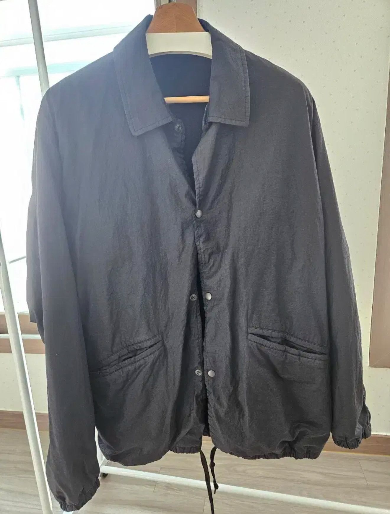Comoli Comoli Cotton Nylon Coach Jacket Size US M / EU 48-50 / 2 - 1 Thumbnail