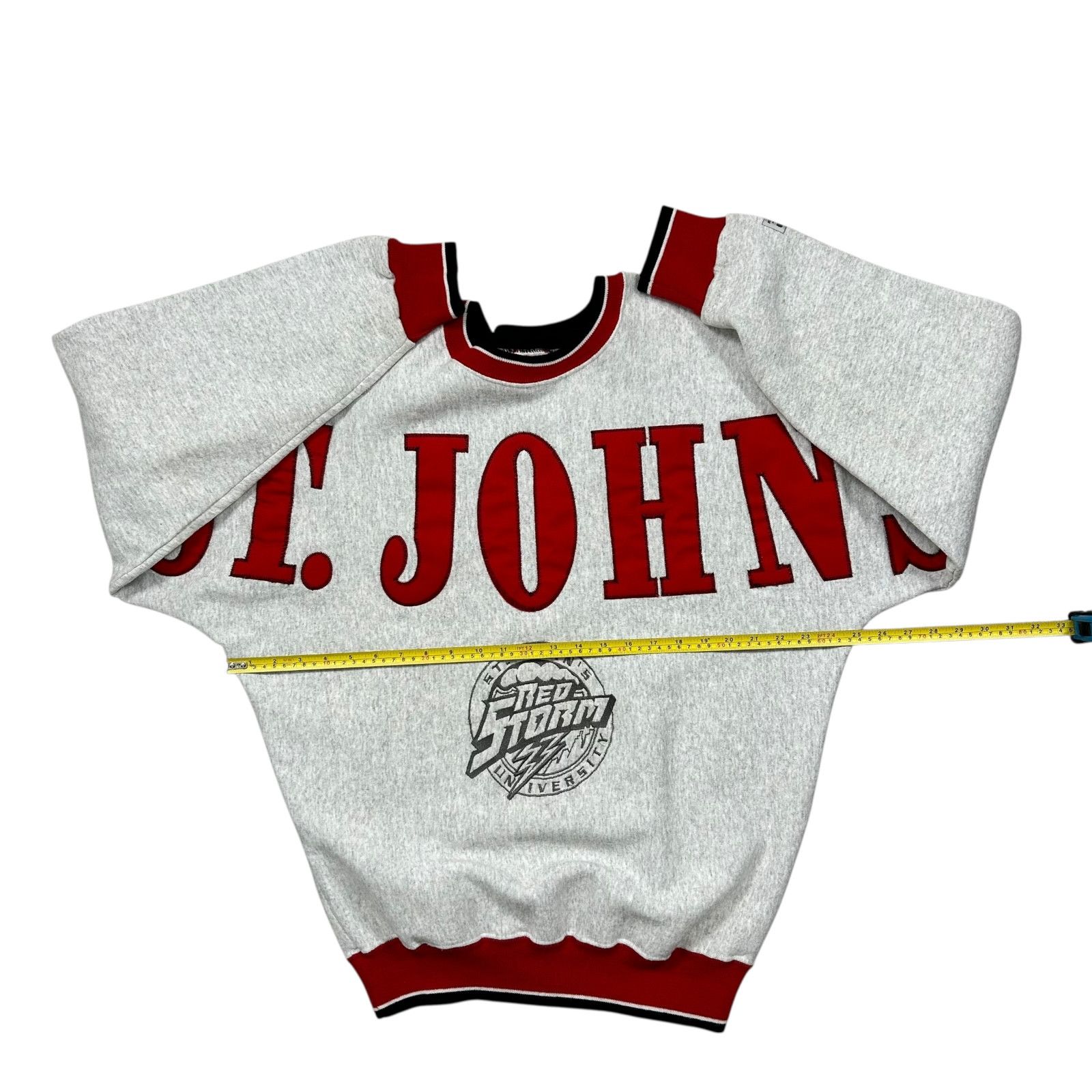 NCAA VTG St Johns Red Storm LEGENDS ATHLETIC SWEATSHIRT SPELL OUT Size US M / EU 48-50 / 2 - 13 Thumbnail