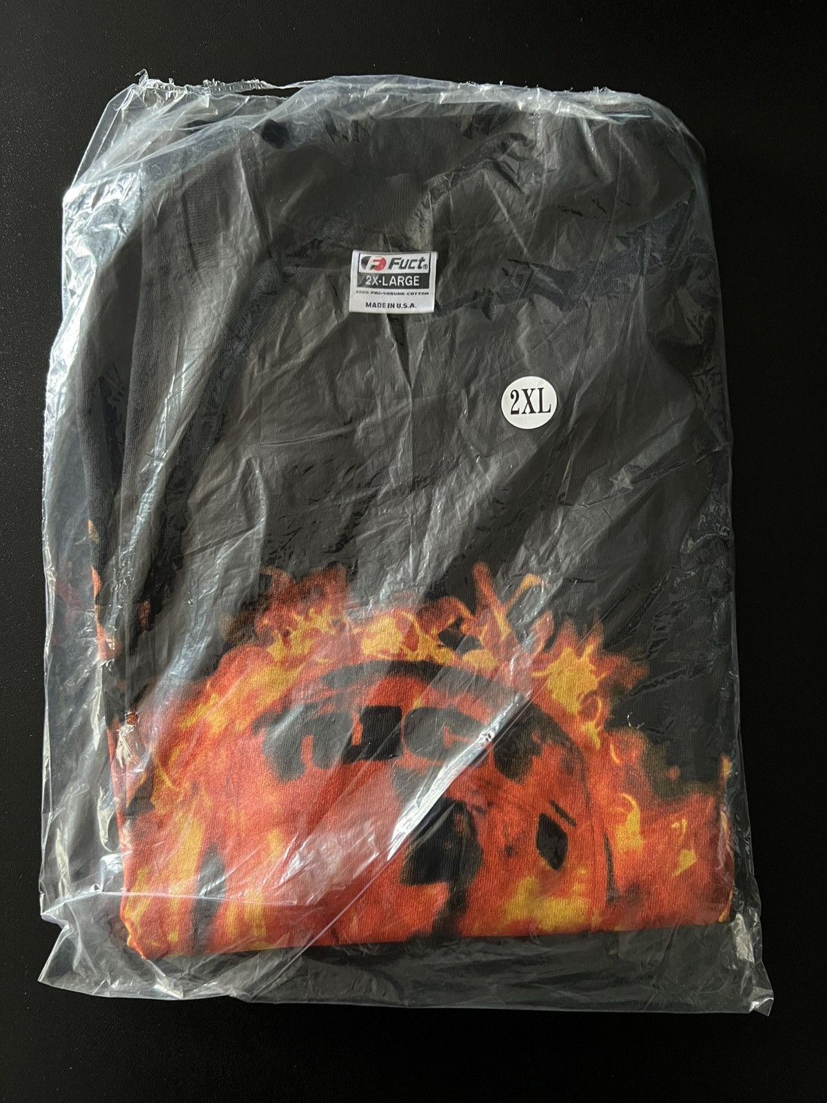 FUCT Man Becomes Machine Tee Black XXL