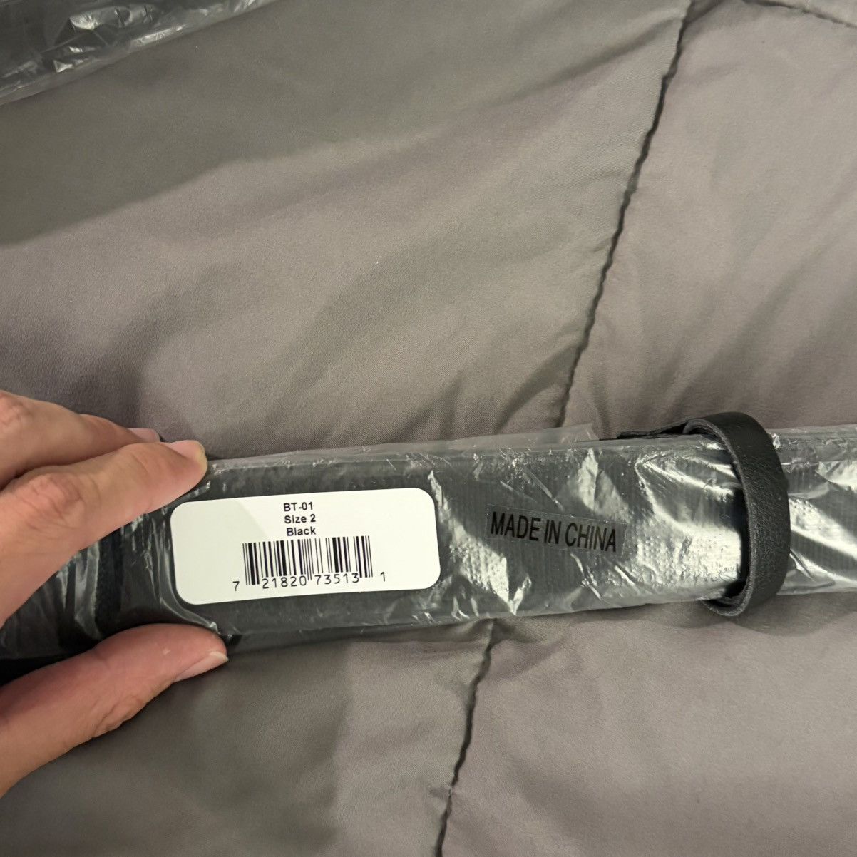 Yeezy YEEZY BT-01 Belt – Black (Size 2) Size ONE SIZE - 4 Thumbnail
