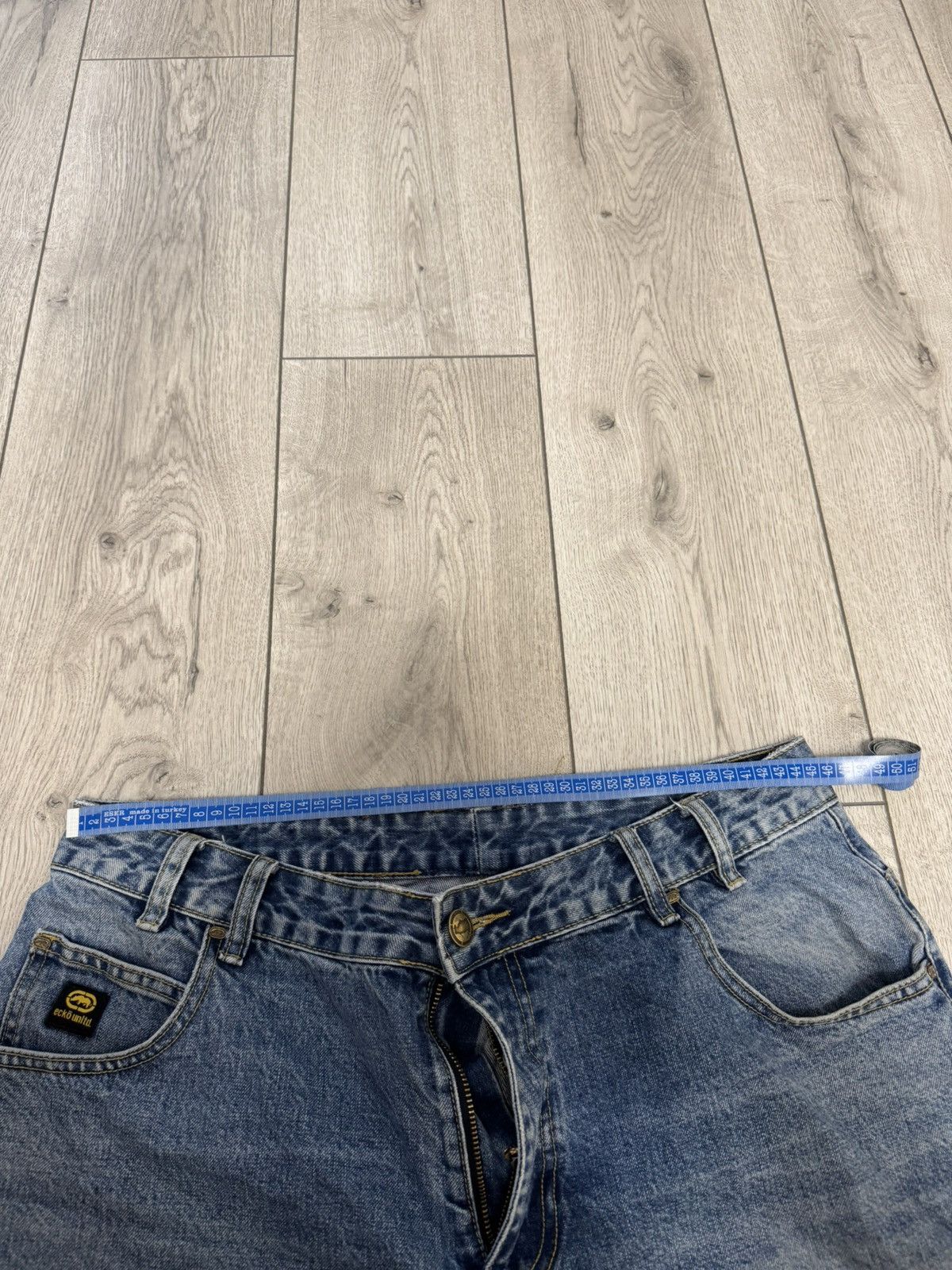 Ecko Unltd. Vintage y2k Raw Ecko untld big logo jorts rap skate baggy Size US 34 / EU 50 - 13 Thumbnail