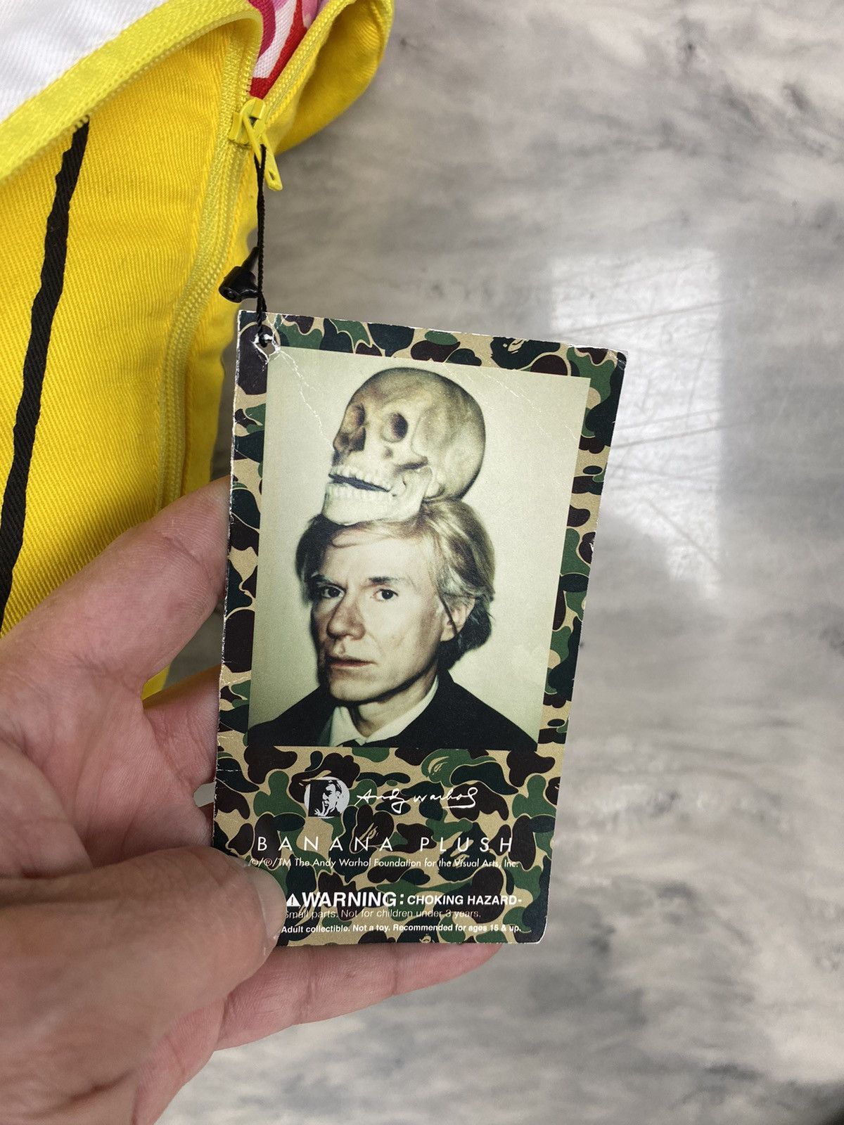 Andy Warhol Very Rare Bape Andy Warhol Pink ABC Camo banana Size ONE SIZE - 2 Thumbnail
