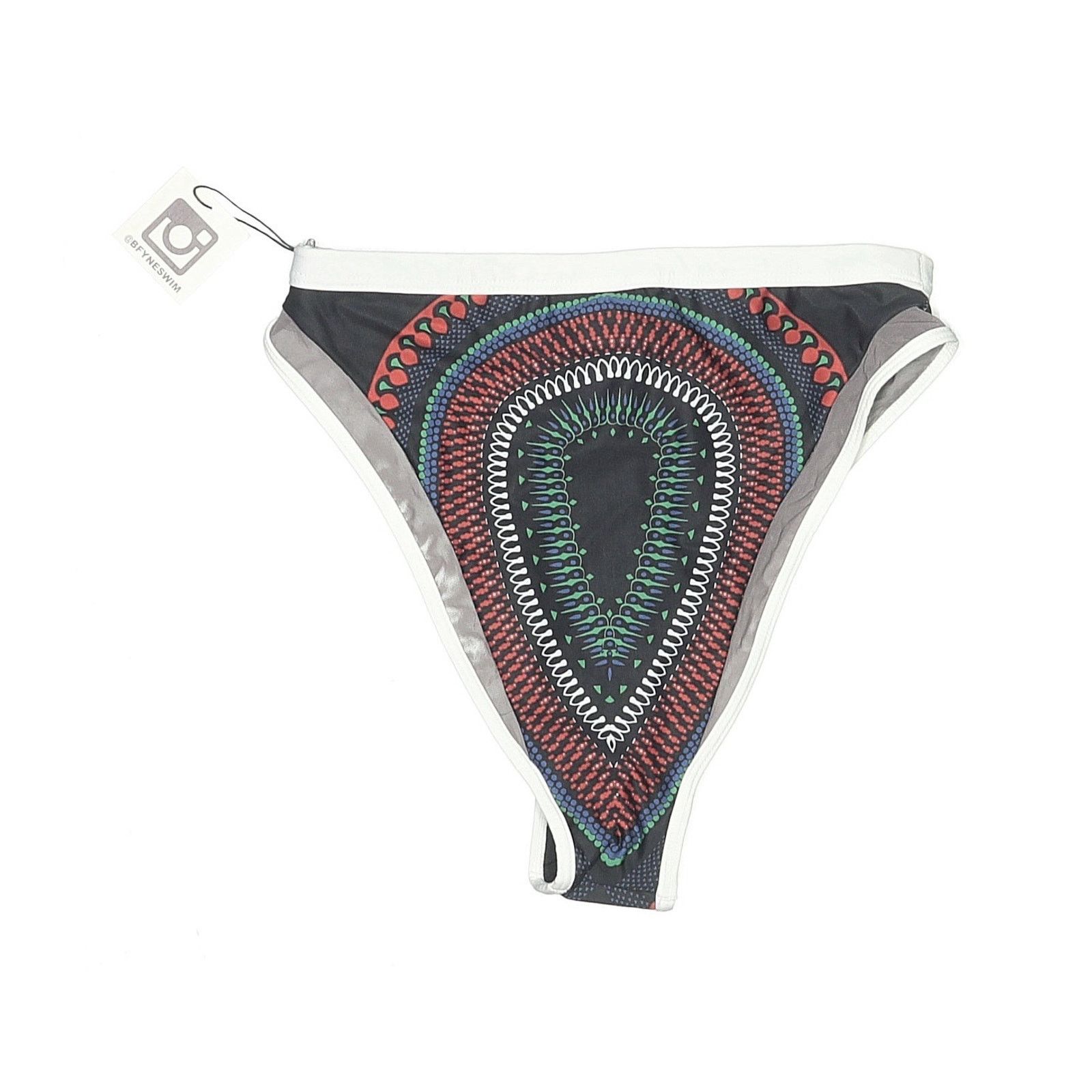 Other NWT B Fyne Uma Printed Swimsuit Bikini Bottom L Size L / US 10 / IT 46 - 2 Thumbnail