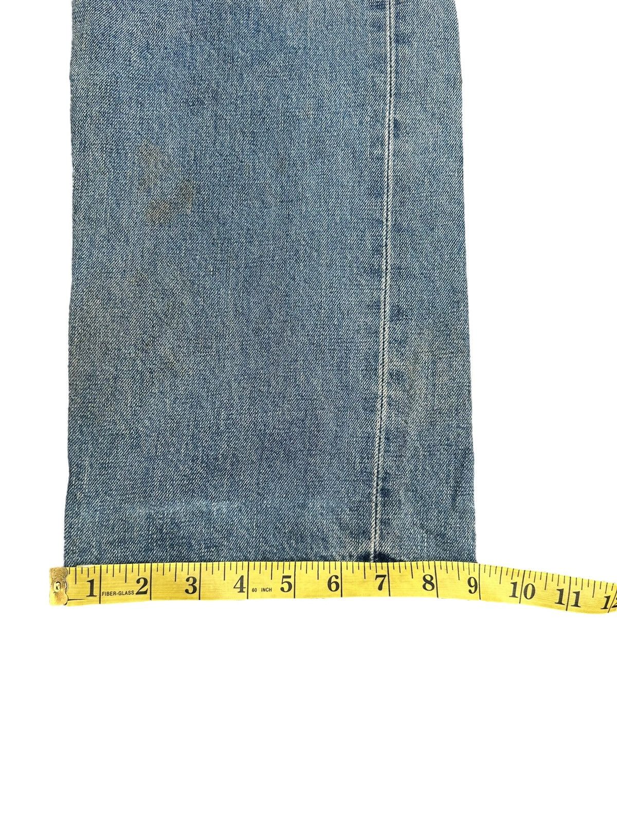 Kapital Thrashed Vintage Edwin 505x Selvedge Dirty Patina Denim Jean Size US 30 / EU 46 - 18 Thumbnail