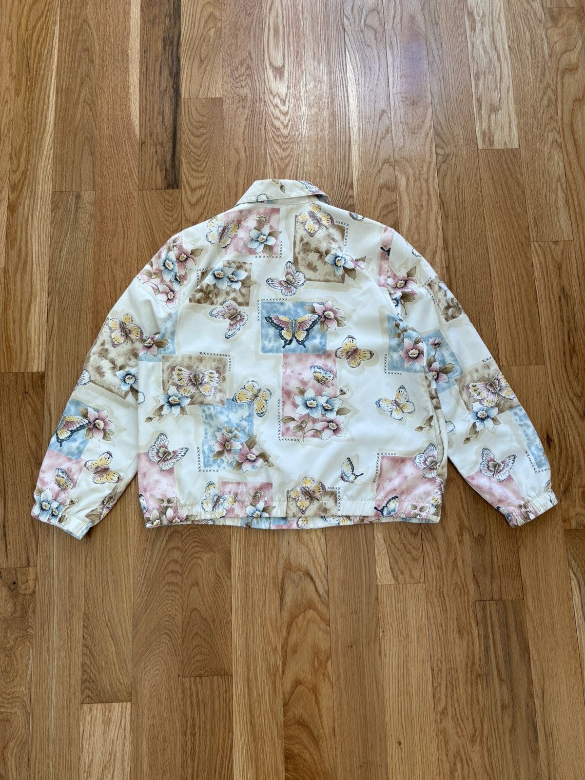 Other Alfred Dunner Vintage 90s Y2K Floral Butterfly Jacket 10P S Size S / US 4 / IT 40 - 3 Thumbnail