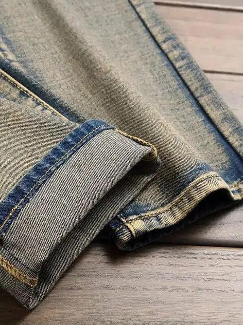 Jean Skinny stacked distressed washed jeans Size US 30 / EU 46 - 3 Thumbnail
