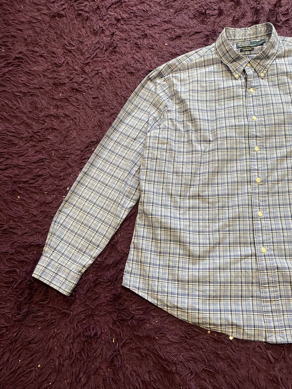 Polo Ralph Lauren Polo Ralph Lauren Custom Fit Checkered Shirt Size XXL Size US XXL / EU 58 / 5 - 7 Thumbnail