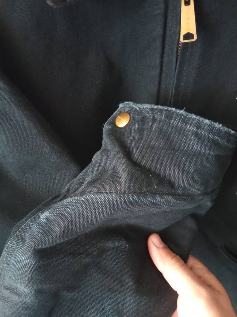 Carhartt Carhartt Detroit Jacket Blanket-Lined “Navy” J001 BLK USA Size US XL / EU 56 / 4 - 12 Thumbnail