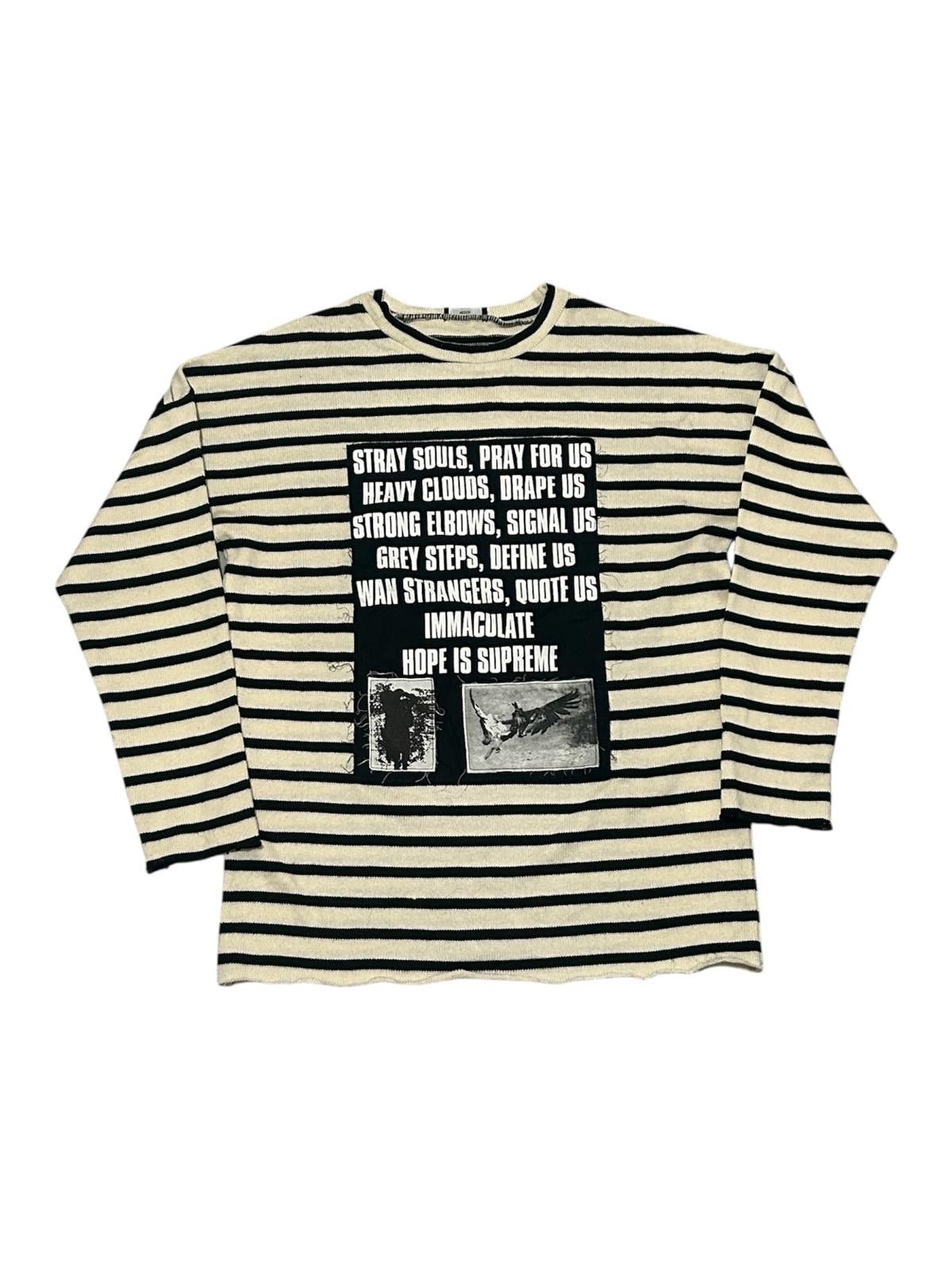 【07ss】RAF SIMONS ボーダー ロンT カットソー 44 アーカイブ Raf Simons FW07 Raf By Raf Simons Powerlines Longsleeve Tshirt