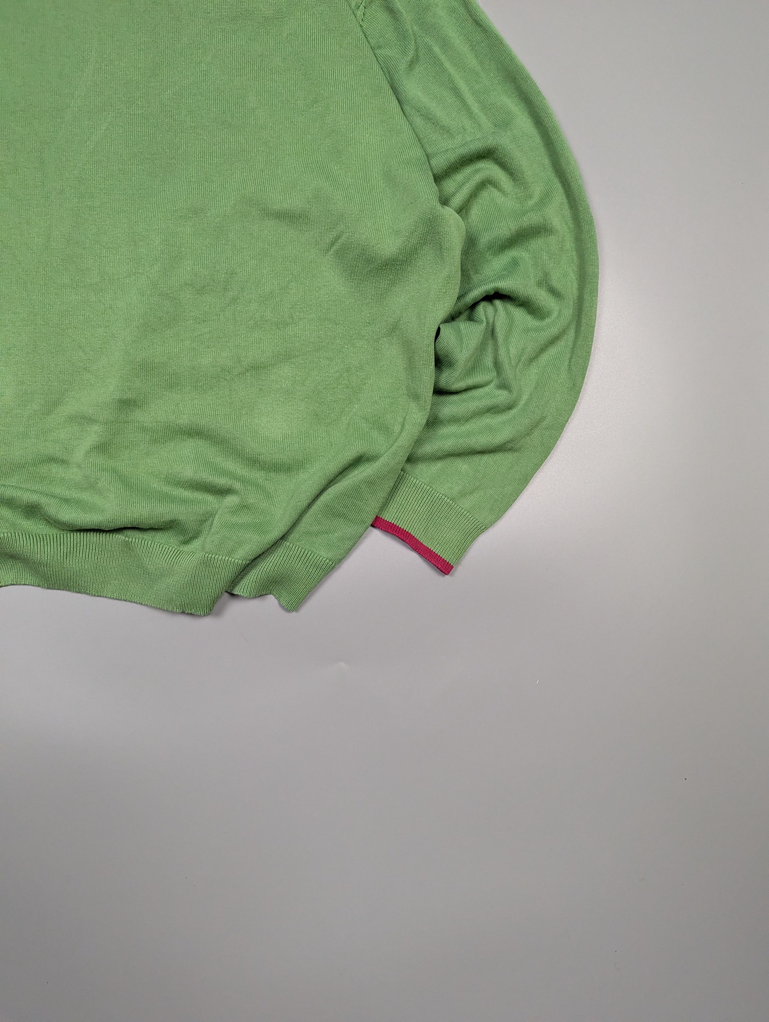 Lacoste Classic Lacoste Vintage Tennis Sweater Moss Green Size XXL / US 16-18 / IT 52-54 - 15 Thumbnail