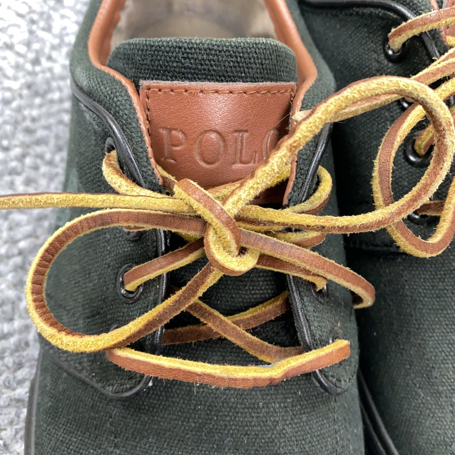 Polo Ralph Lauren Polo Ralph Lauren Faxon Low Shoes Mens 8D Black Canvas Leather Trim Lace Up Polo Ralph Lauren Faxon Low Black Lace Up Mens 8D Shoes Size US M / EU 48-50 / 2 - 6 Thumbnail