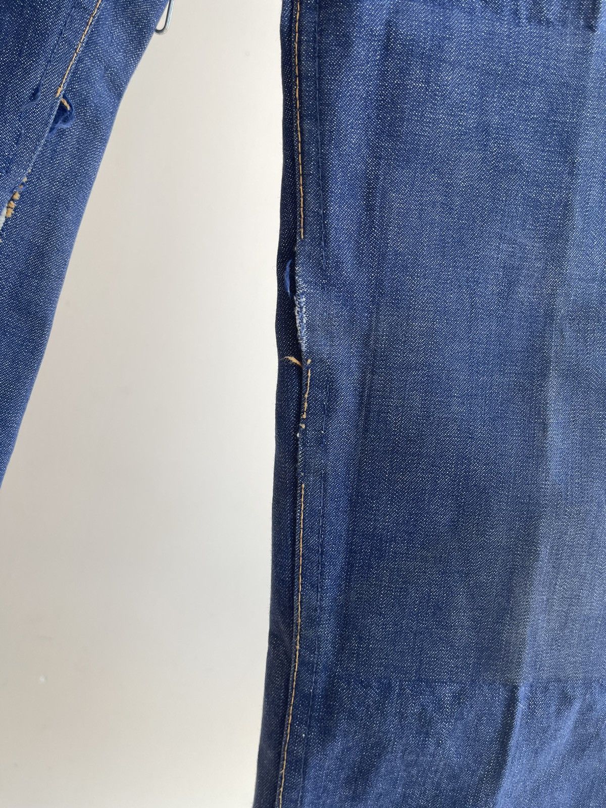 Levi's 6037 Big E Tab Talon Zip Fly Straight Fit Denim Jeans 60s Size 26" / US 2 / IT 38 - 24 Thumbnail