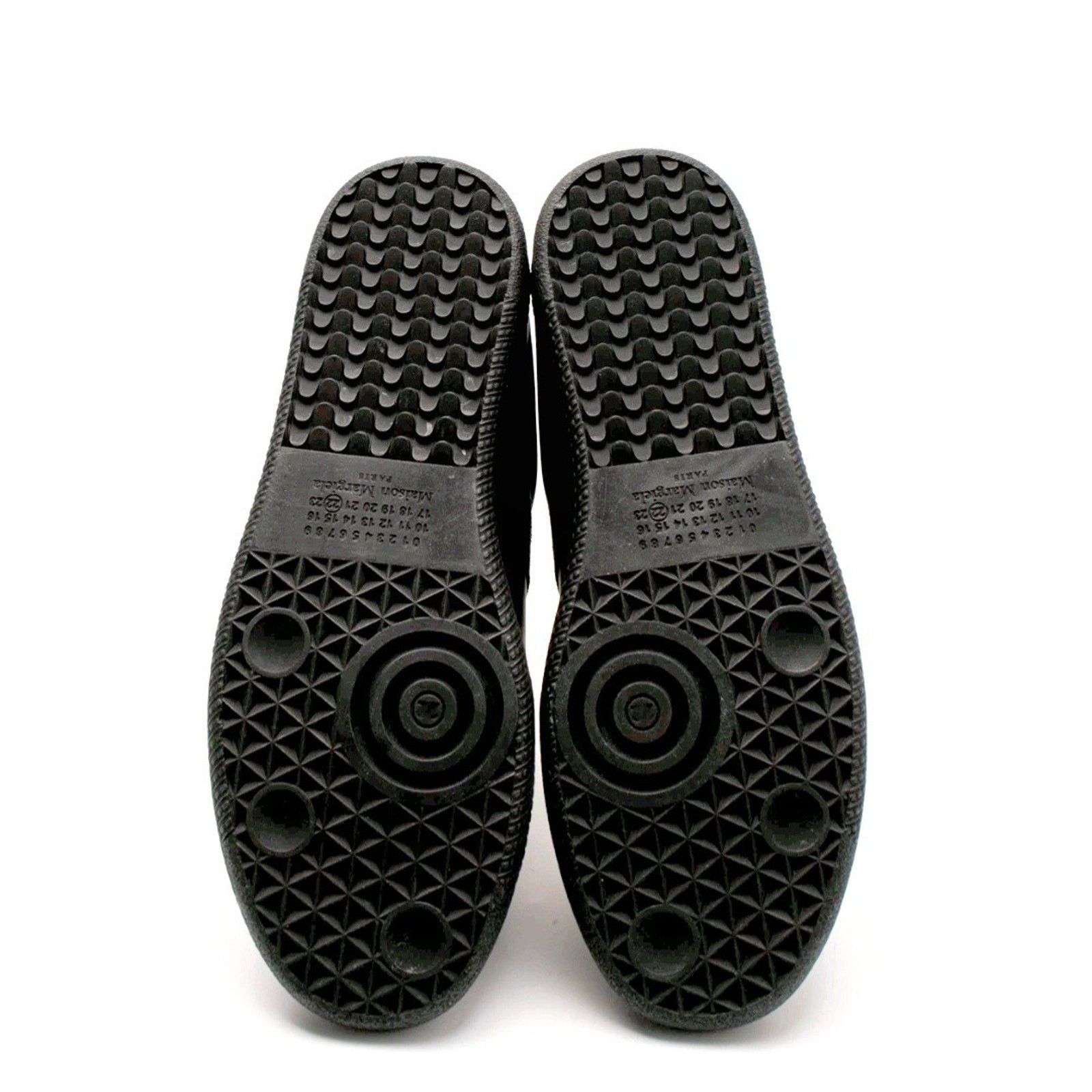 Maison Margiela RRP$790 MAISON MARGIELA Leather Sneakers US10 UK9 EU43 Black Size US 10 / EU 43 - 4 Thumbnail