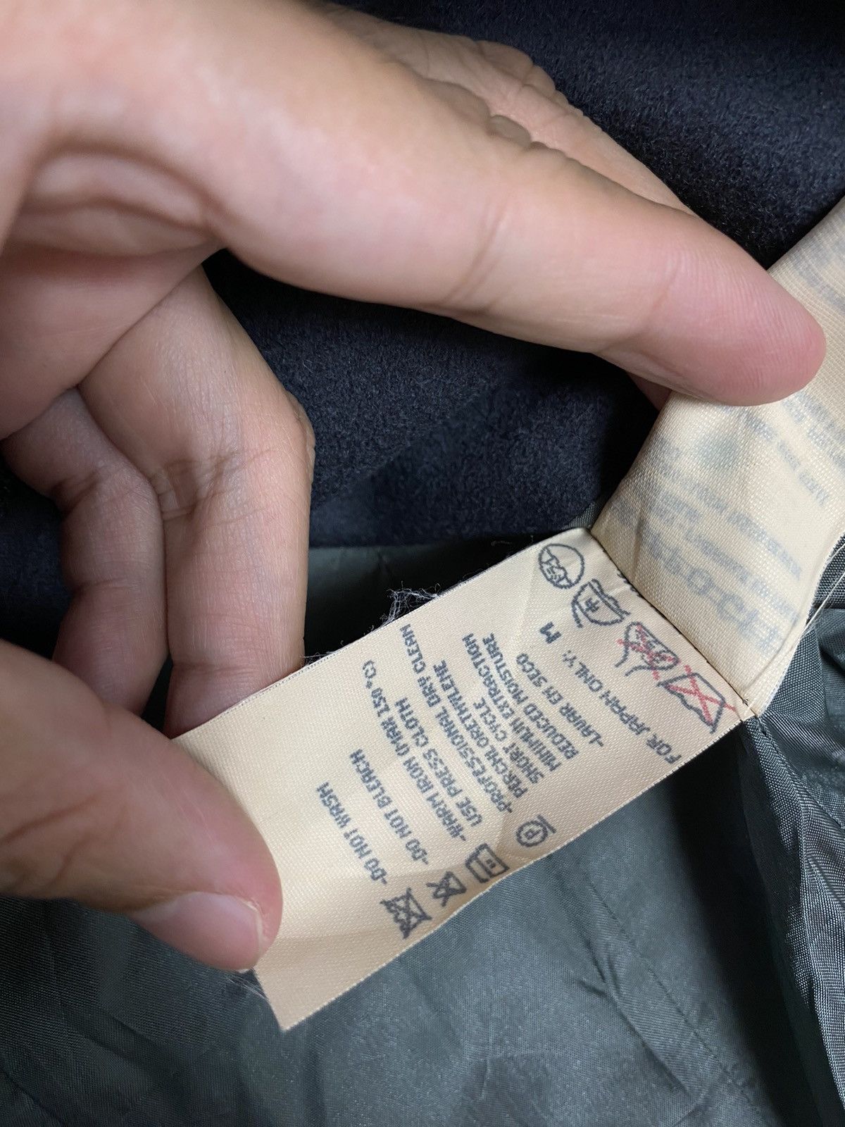 Vintage Rare‼️ Vtg Mani Wool Zipper Jacket Made in Italy Lampo Zip Size XS / US 0-2 / IT 36-38 - 10 Thumbnail