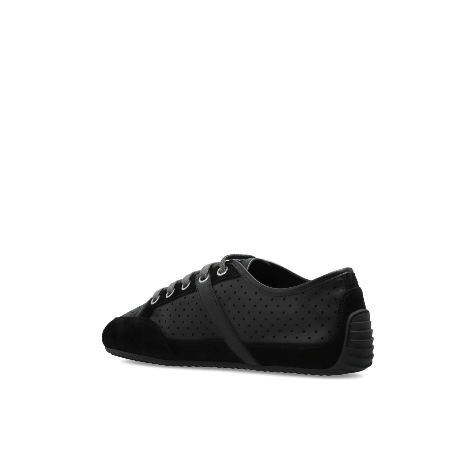 Givenchy GIVENCHY Black Leather Sports Sneakers New & Authentic (Men' Size US 12 / EU 45 - 3 Thumbnail