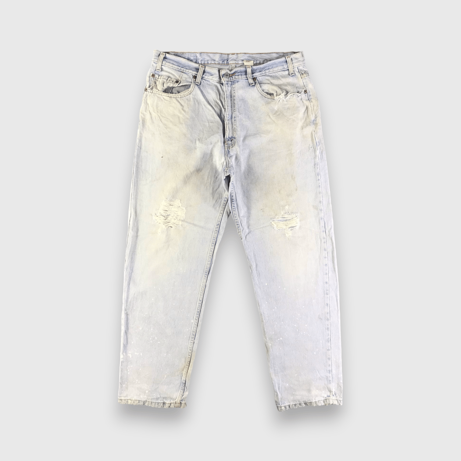 Levi's 90s Vintage Light Wash Levis 550 Jeans-J4257 Size US 38 / EU 54 - 1 Thumbnail