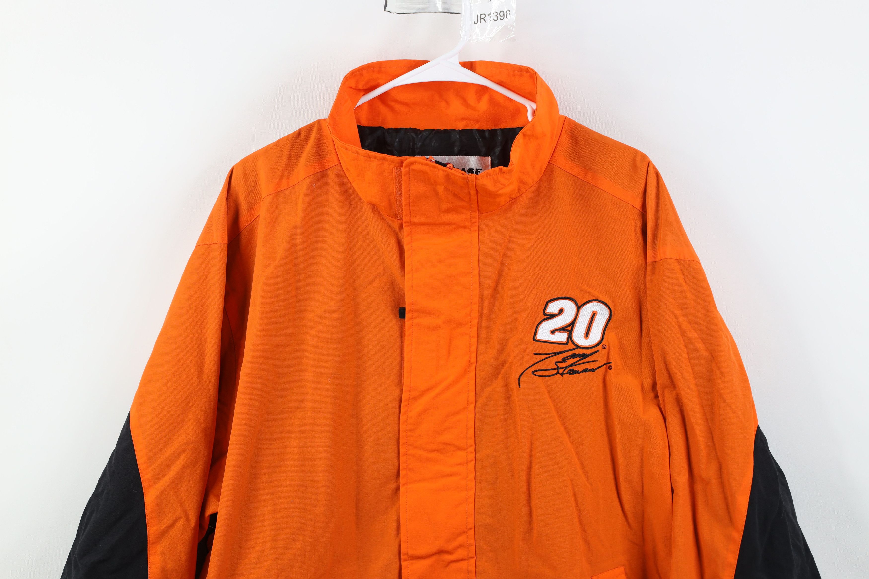 Vintage Vintage NASCAR Racing Tony Stewart Windbreaker Jacket Orange Size US XL / EU 56 / 4 - 2 Thumbnail