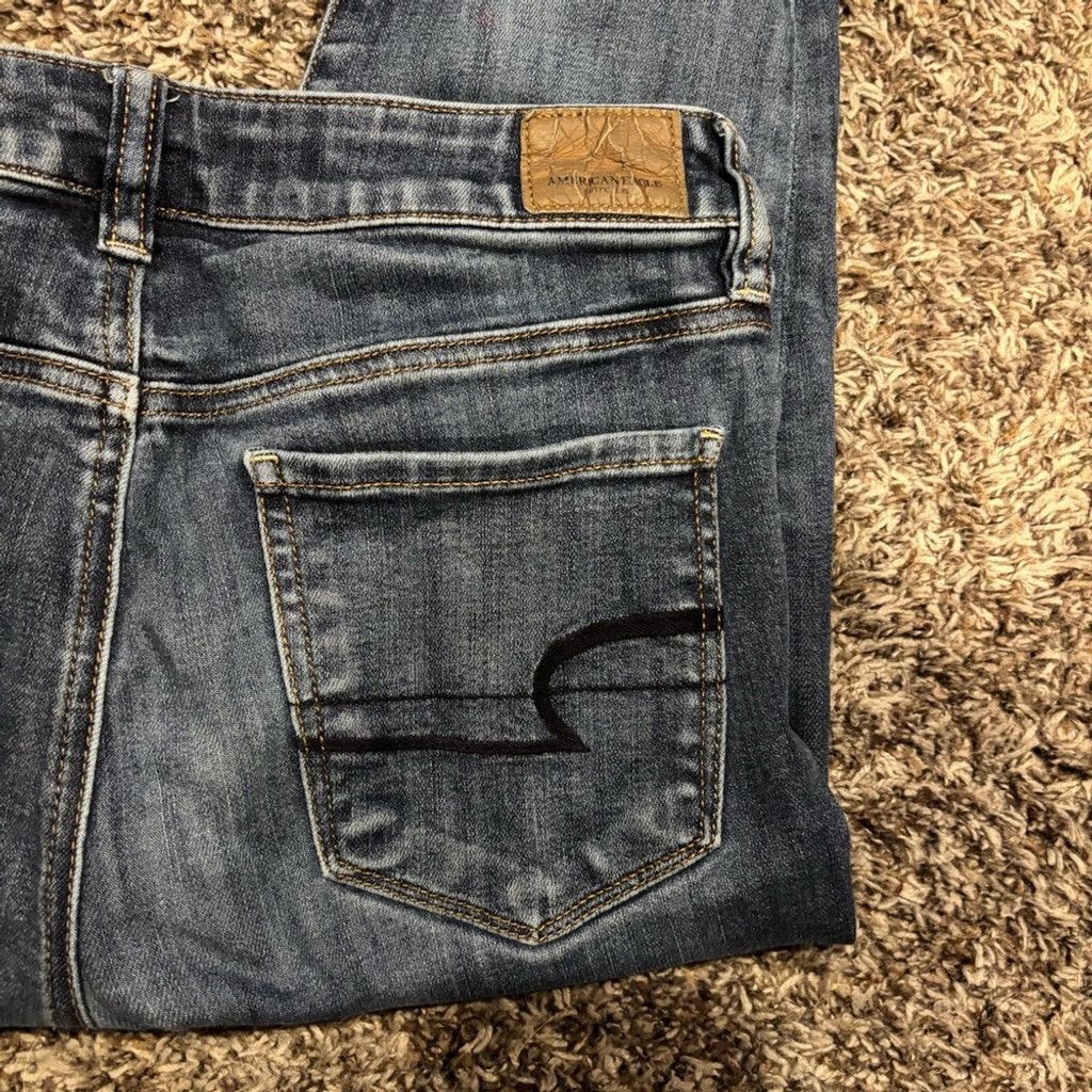 American Eagle Outfitters Women’s American Eagle High Rise Jegging Jeans Size 30" / US 8 / IT 44 - 2 Thumbnail