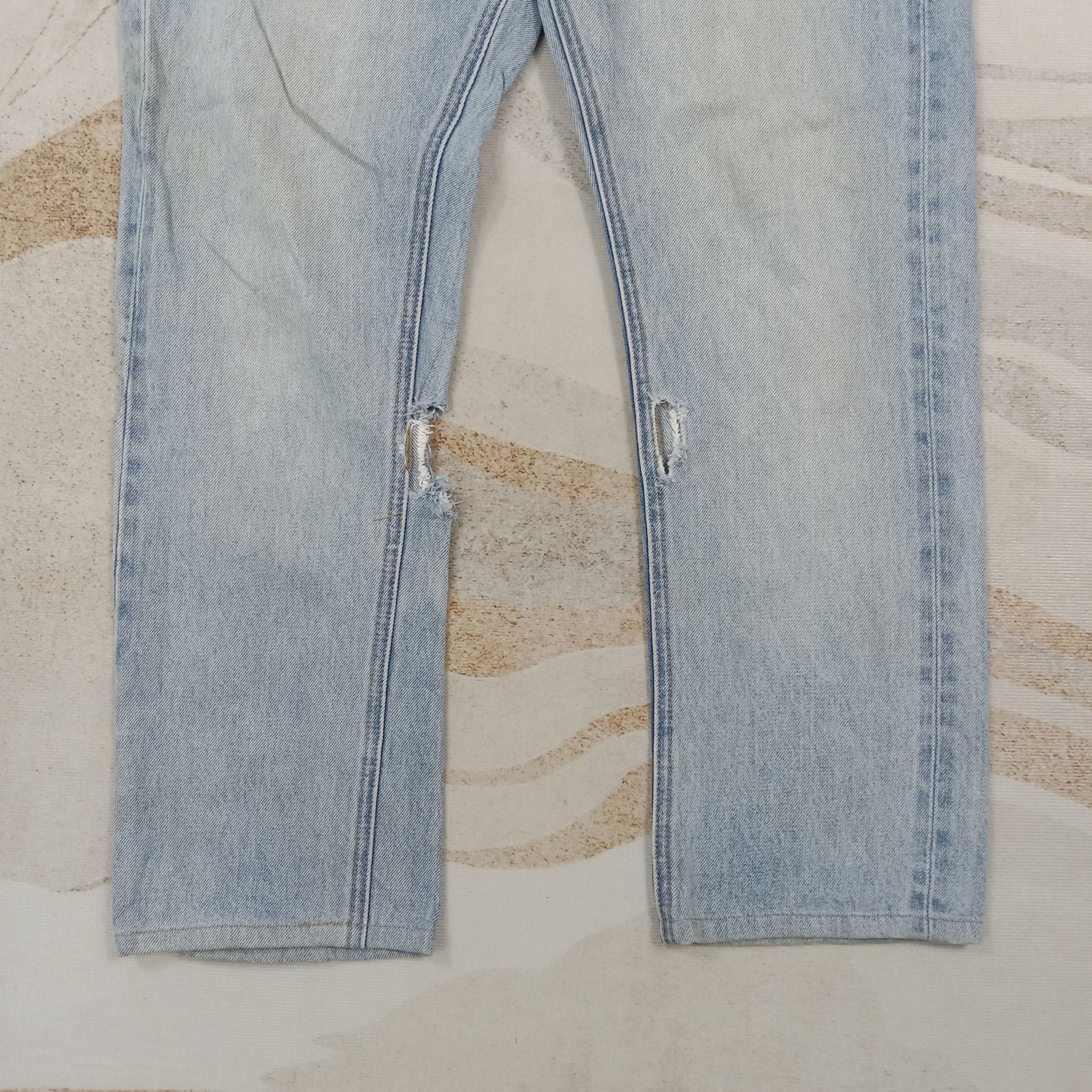 Andy Warhol Andy Warhol X Billabong Selvedge Denim Jeans C280N9 Size US 35 - 4 Thumbnail