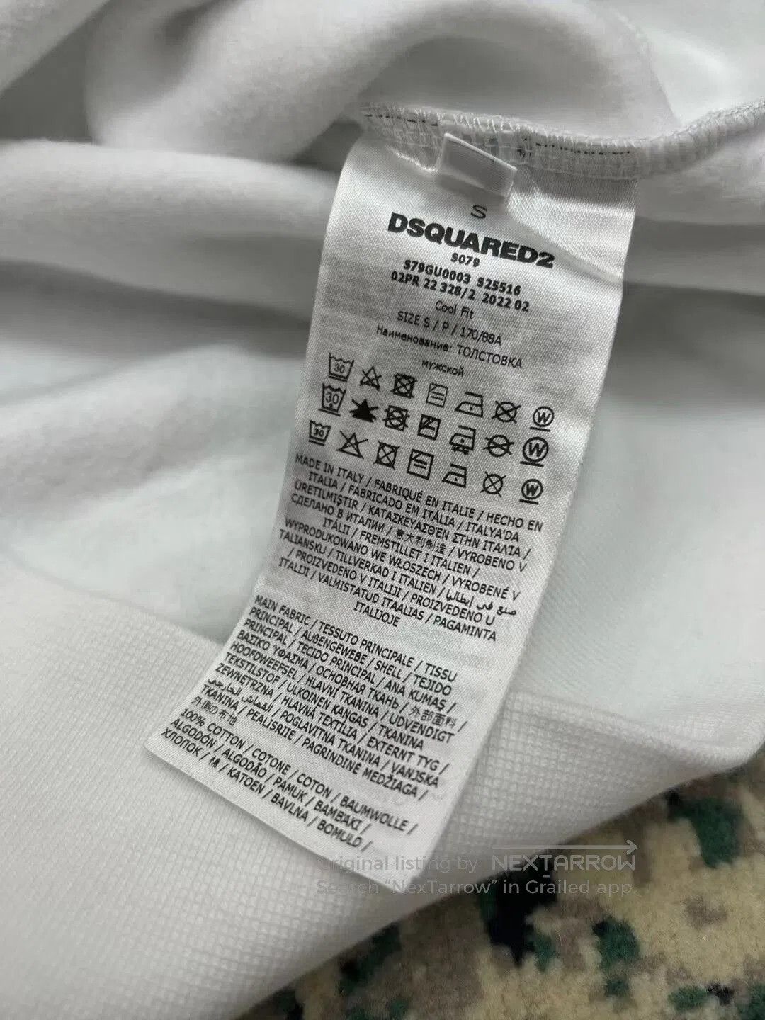 dsquared2 icon hoodie autumn winter collection.
