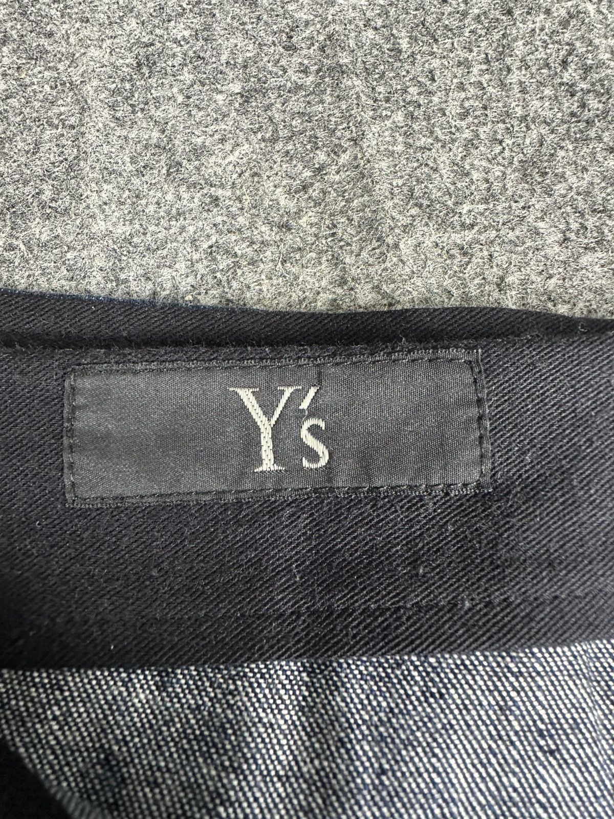Yohji Yamamoto Y’s - Yohji Yamamoto Deconstructed Denim/Cotton Maxi Skirt Size 28" / US 6 / IT 42 - 13 Thumbnail