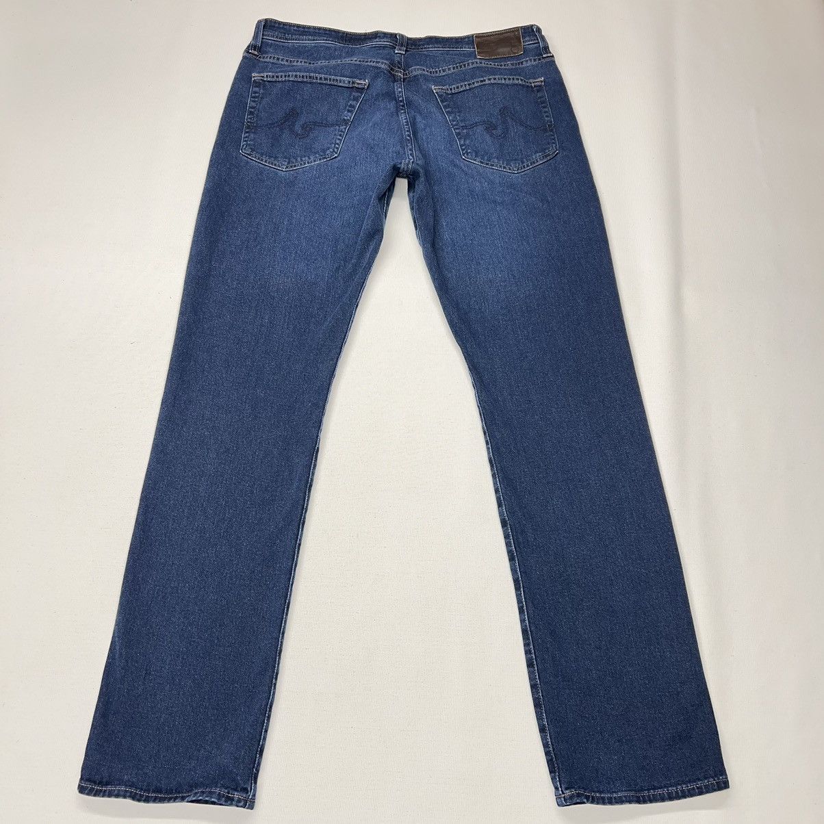 AG Adriano Goldschmied AG Adriano Goldschmied Jeans Blue Everett Slim Straight Size US 36 / EU 52 - 14 Thumbnail