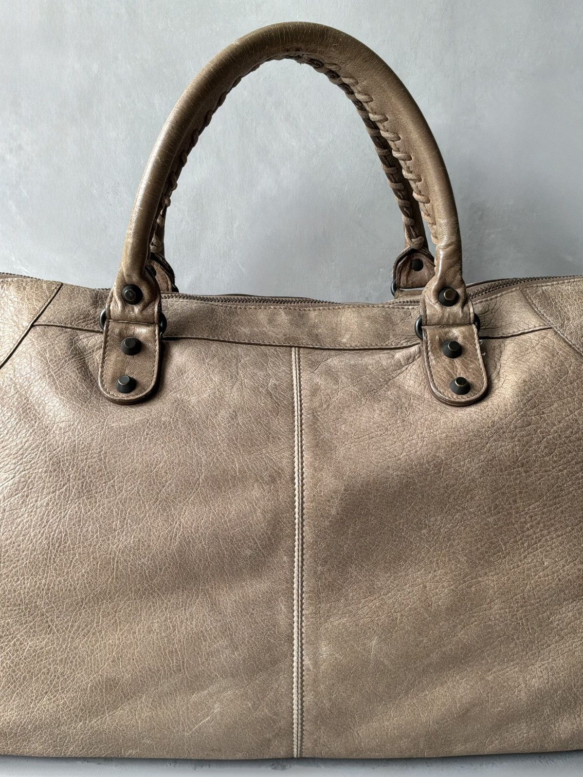 Balenciaga Balenciaga - City ‘Work’ - Brown Lambskin Bag Size ONE SIZE - 13 Thumbnail