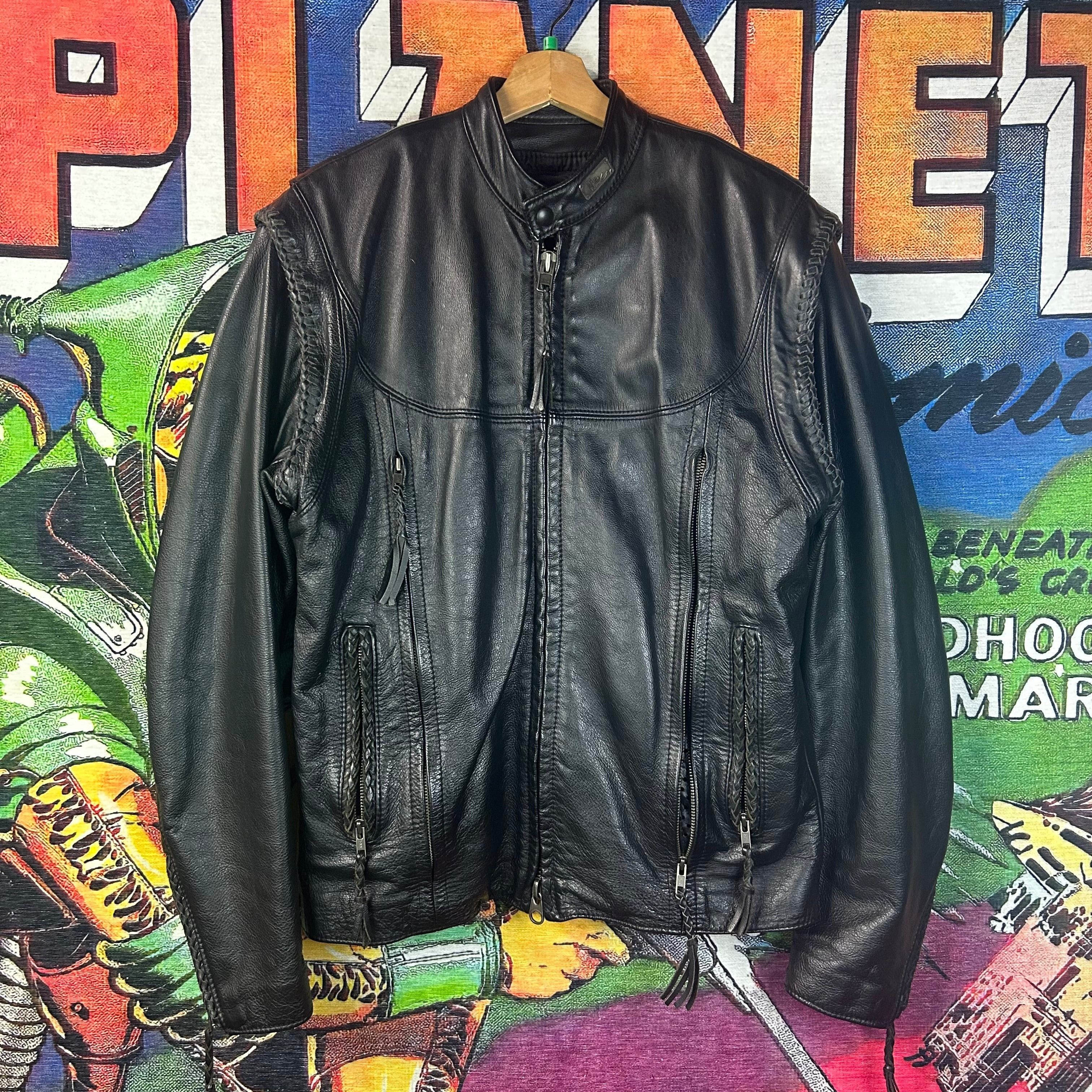 Harley Davidson Y2K Harley Davidson Willie G Convertible Leather Jacket Size US L / EU 52-54 / 3 - 1 Thumbnail