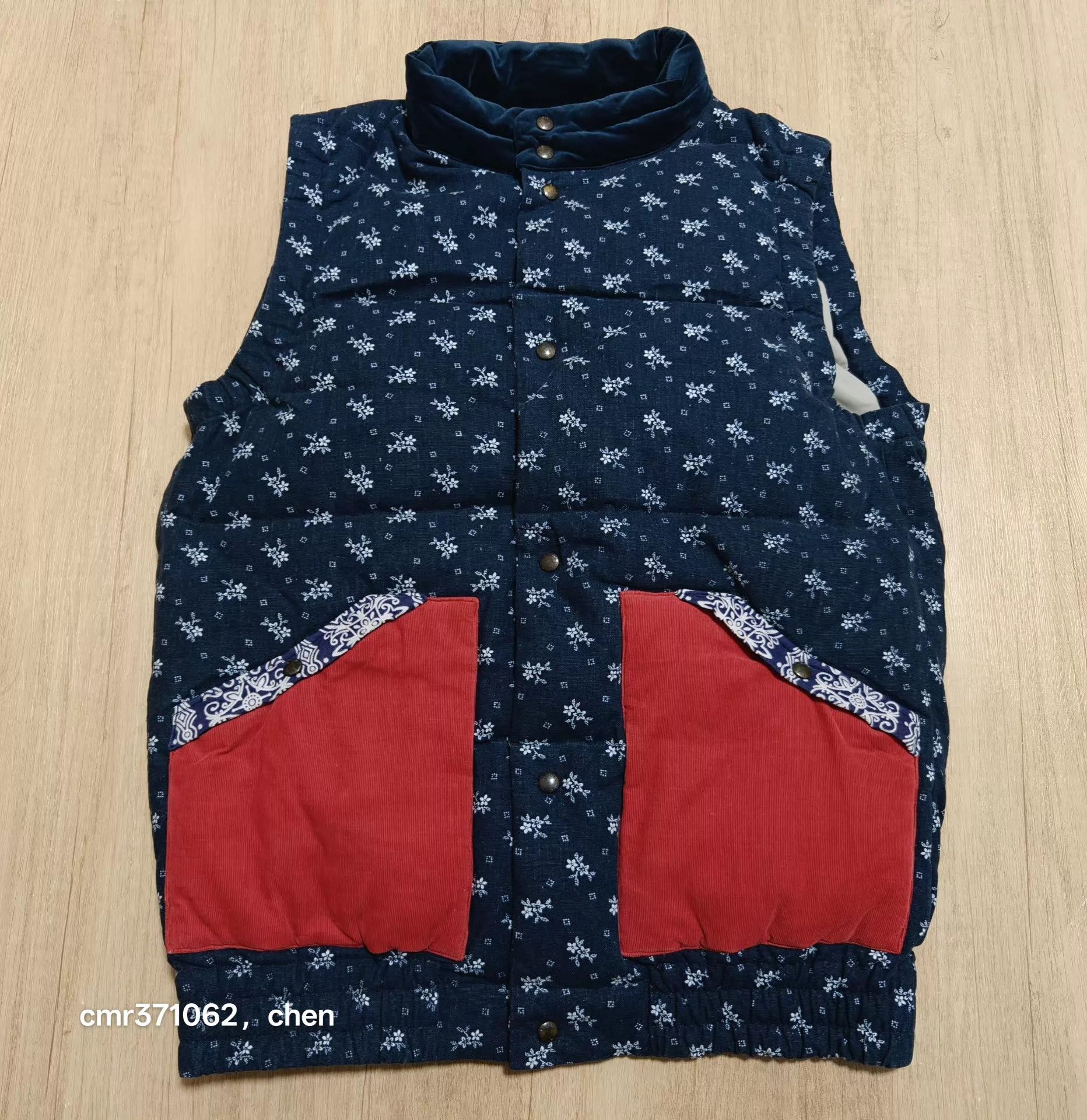 Visvim New VISVIM 12AW INSULATOR VEST PIZI navy 1 White Size US S / EU 44-46 / 1 - 1 Thumbnail