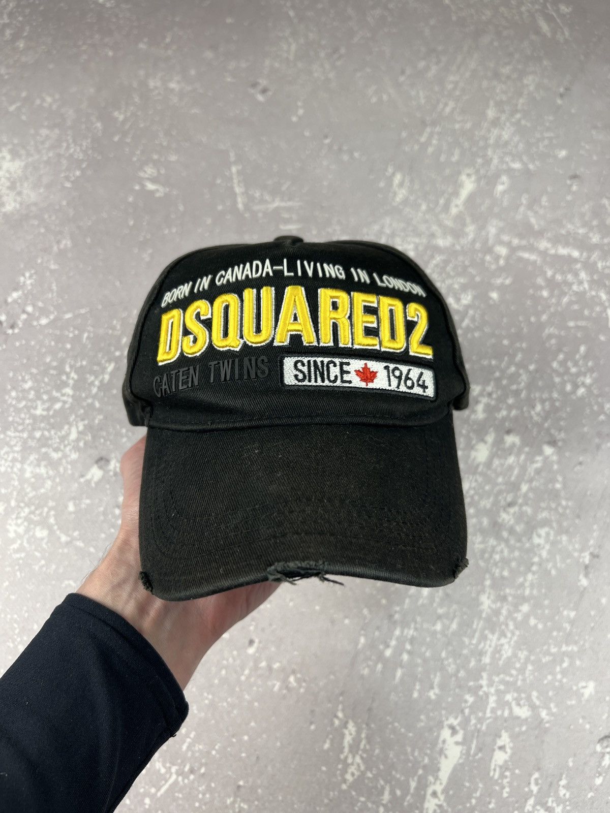 Dsquared2 Dsquared2 DS2 Family Business Baseball Cap Black Size ONE SIZE - 1 Thumbnail