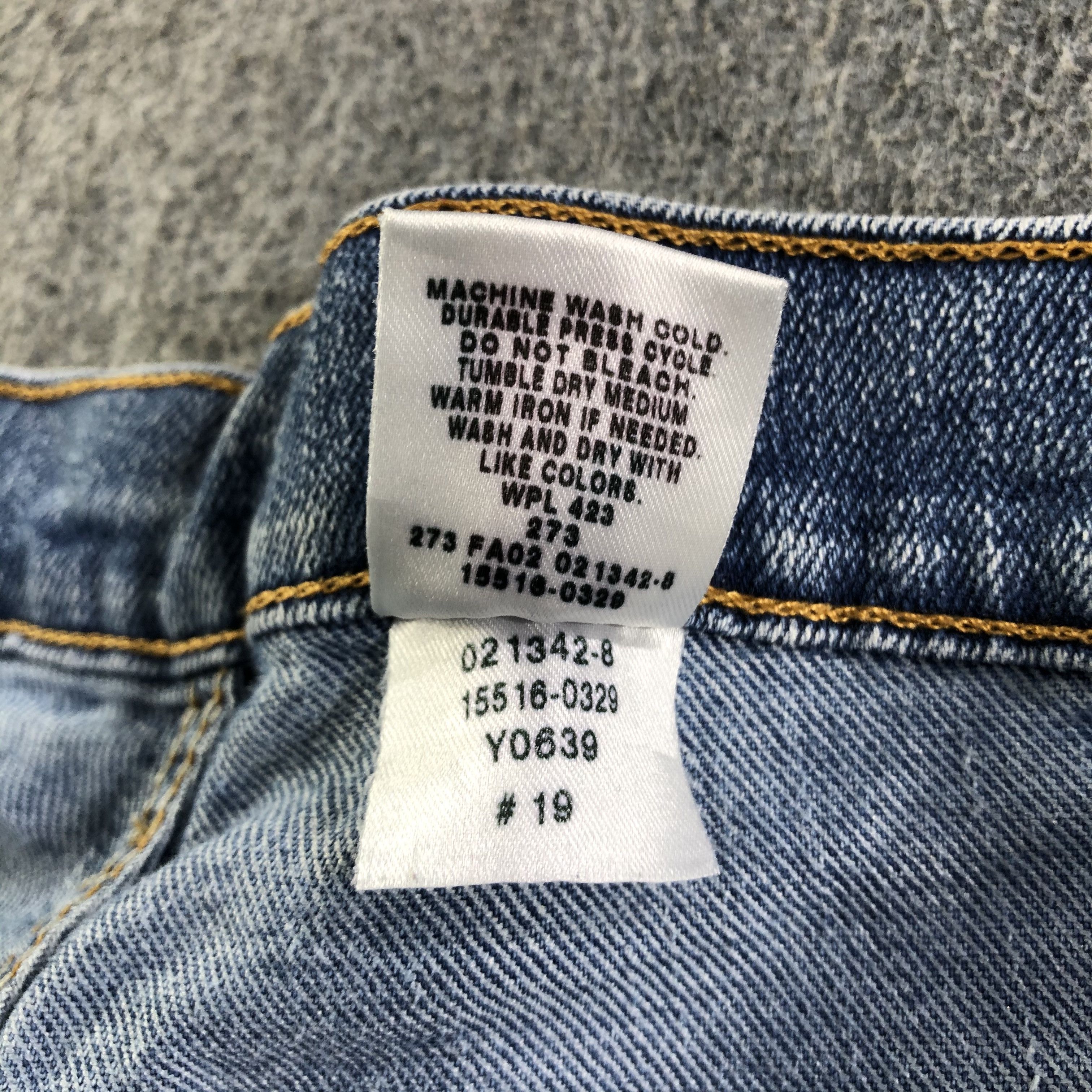 Levi's 90s Vintage Blue Wash Levis 515 Jeans-J4134 Size 32" / US 10 / IT 46 - 10 Thumbnail