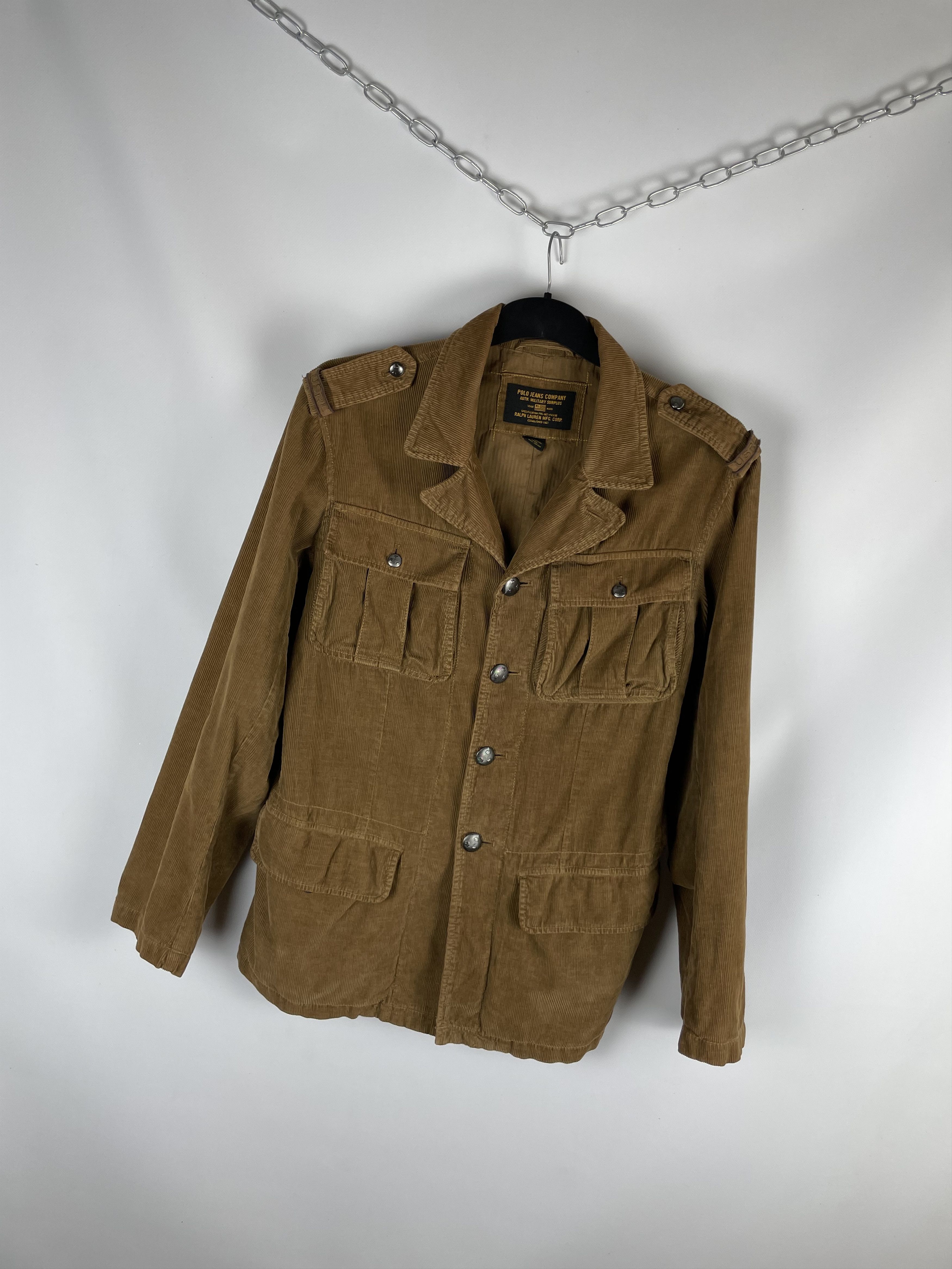 Polo Ralph Lauren Ralph Lauren Polo Jeans Company Corduroy Jacket Size US M / EU 48-50 / 2 - 2 Thumbnail
