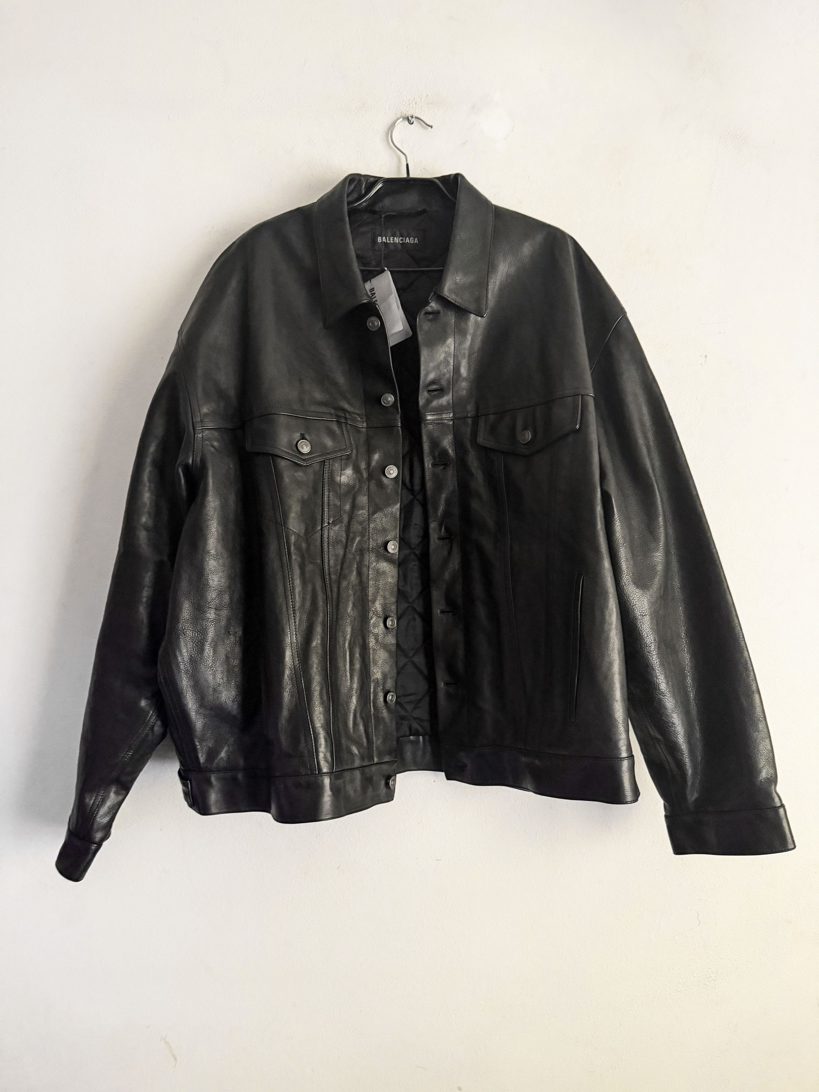 Balenciaga Ye Offset Runway Buffalo Jacket Size US XS / EU 42 / 0 - 7 Thumbnail