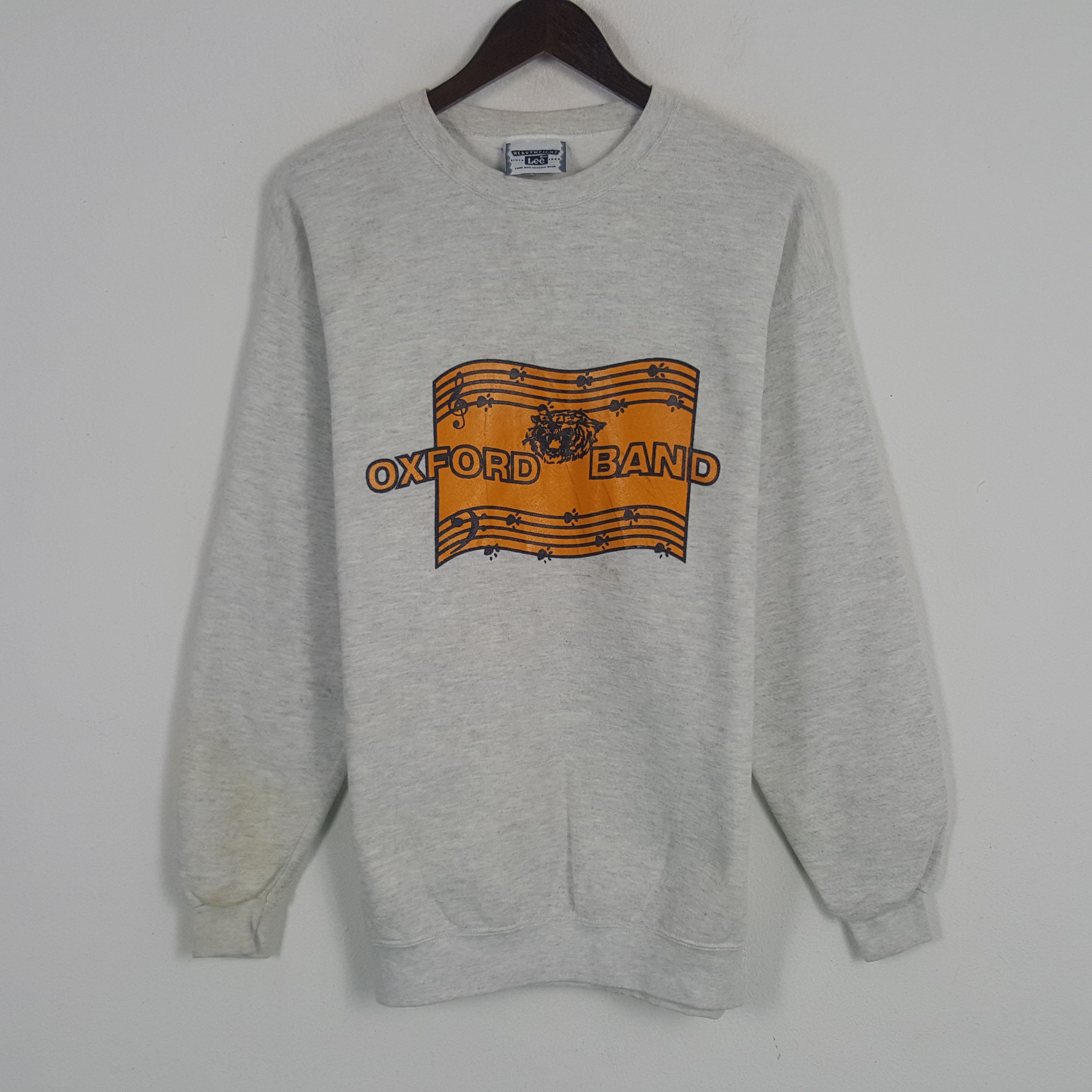 Lee × Vintage Vintage Oxford Band Sweatshirt Size US M / EU 48-50 / 2 - 1 Thumbnail