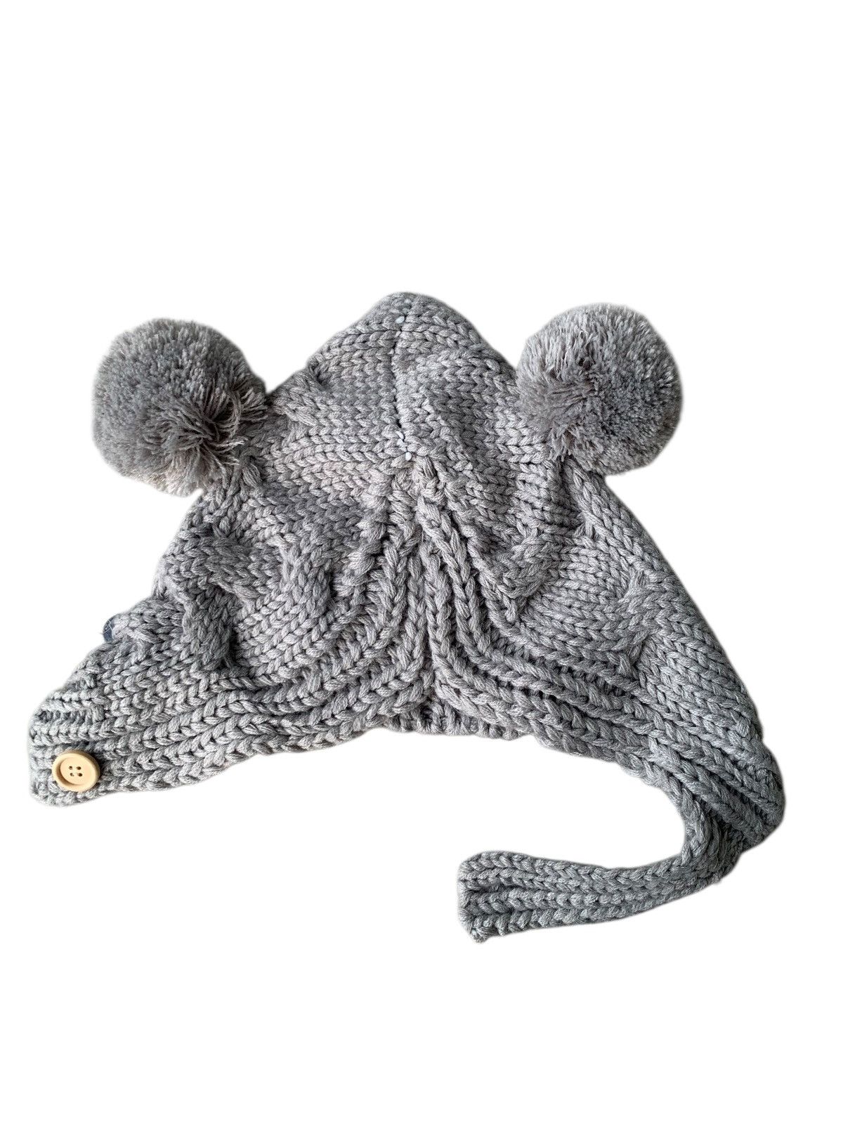 Japanese Brand × Kapital × Vintage Women Hat Cat Ear Crochet Braided Knitt By Hand made Size ONE SIZE - 12 Thumbnail