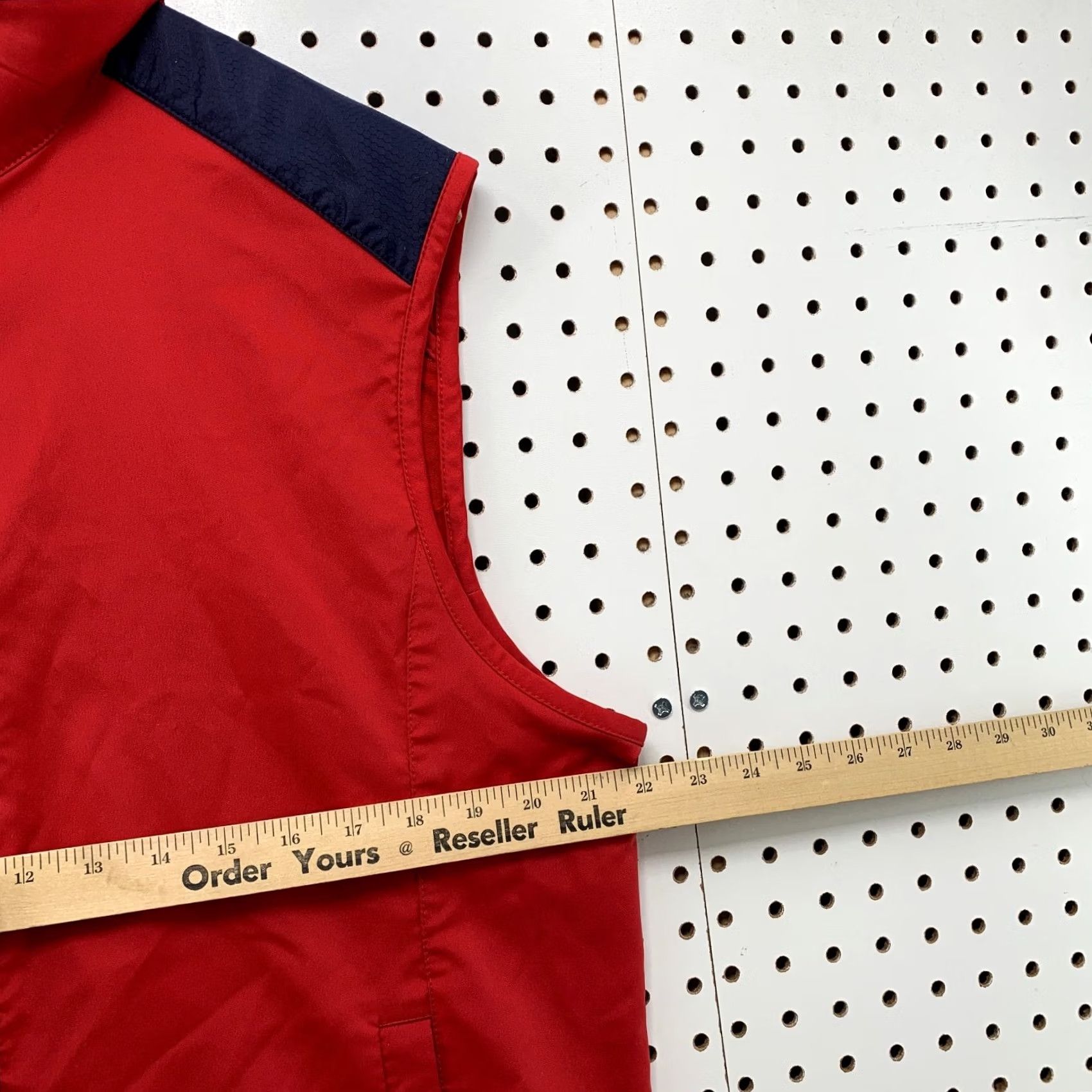 Polo Ralph Lauren VINTAGE Polo Golf Ralph Lauren Vest Mens Large Red Sleeveless Zip Preppy Golf Mens Size US L / EU 52-54 / 3 - 5 Thumbnail