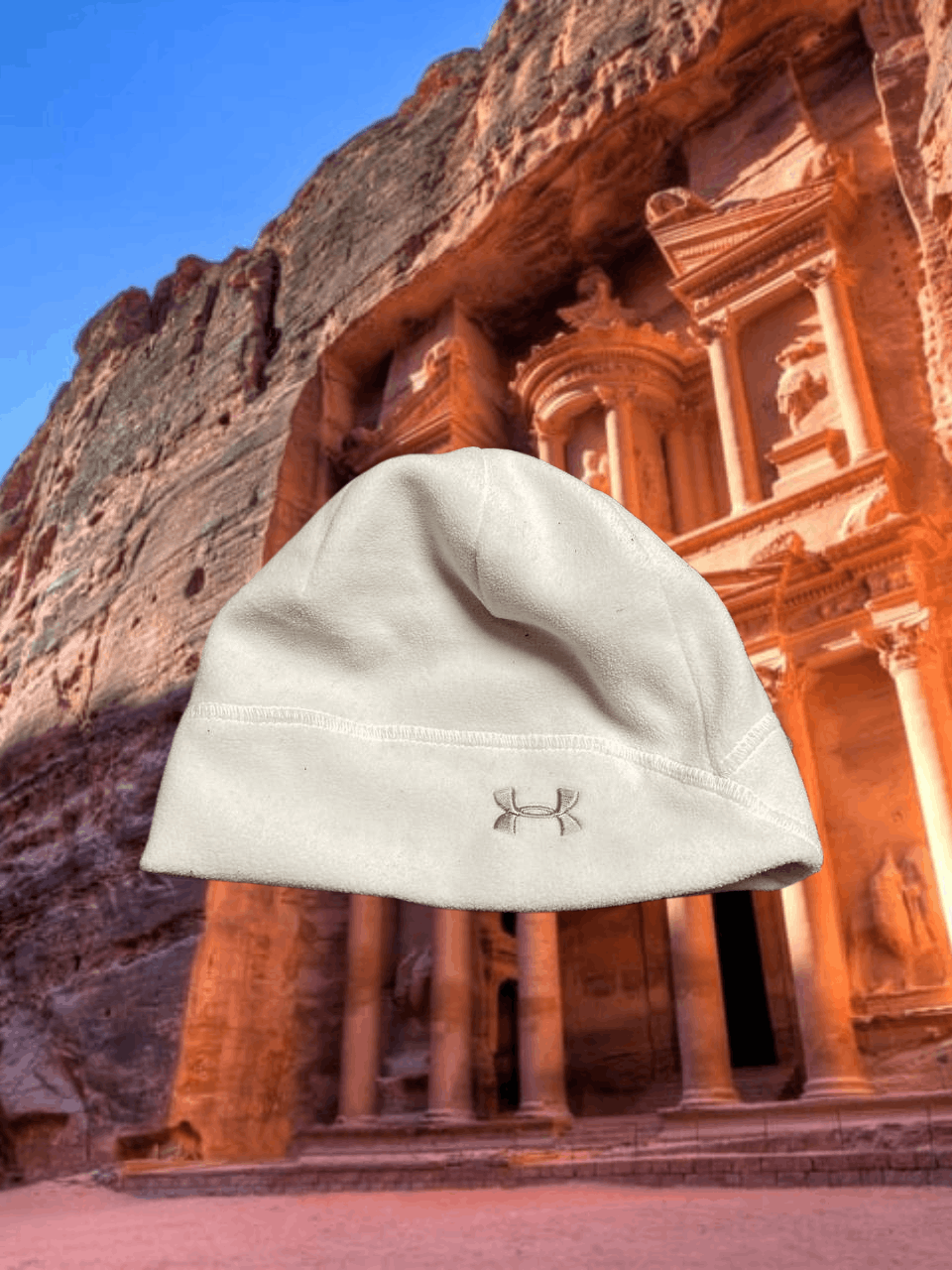 Under Armour Hats white big logo Vintage Under Armour Y2K Streetwear Size ONE SIZE - 1 Thumbnail