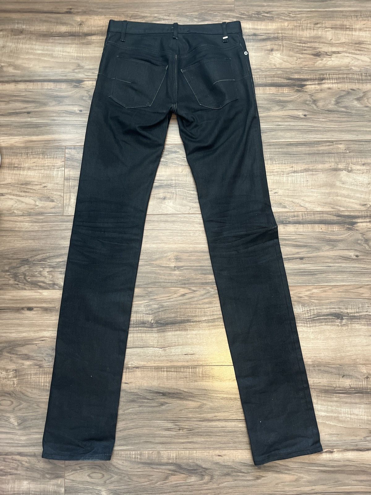 Christian Dior Monsieur Black Waxed Dior denim Size US 30 / EU 46 - 2 Thumbnail