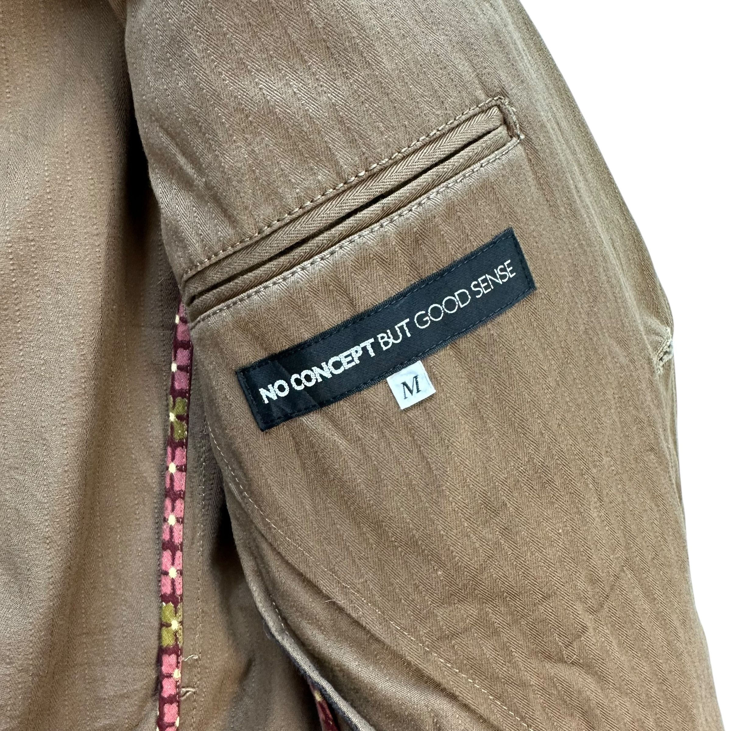 Japanese Brand NO CONCEPT BUT GOOD SENSE Menswear Jacket #A71-1726 Size M / US 6-8 / IT 42-44 - 7 Thumbnail
