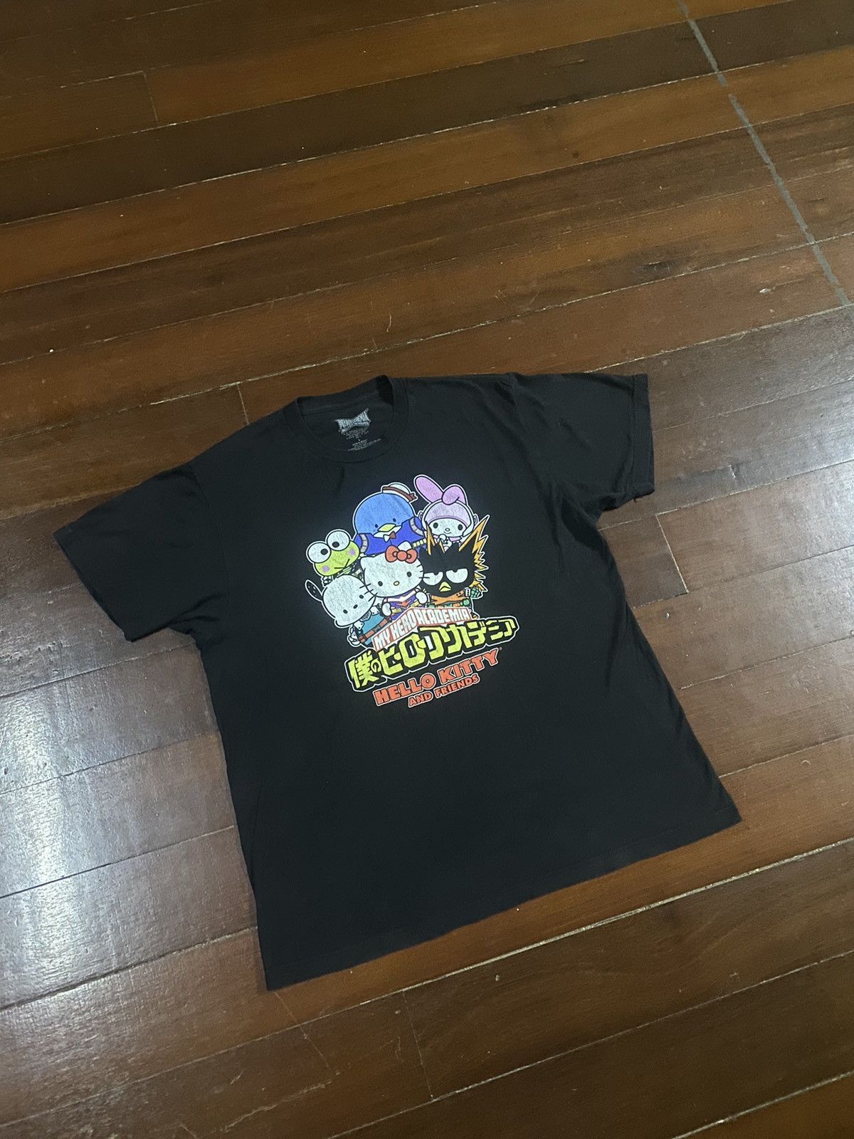 Anime MY HERO ACADEMIA x HELLO KITTY AND FRIEND Anime Cartoon Tee Size US L / EU 52-54 / 3 - 3 Thumbnail