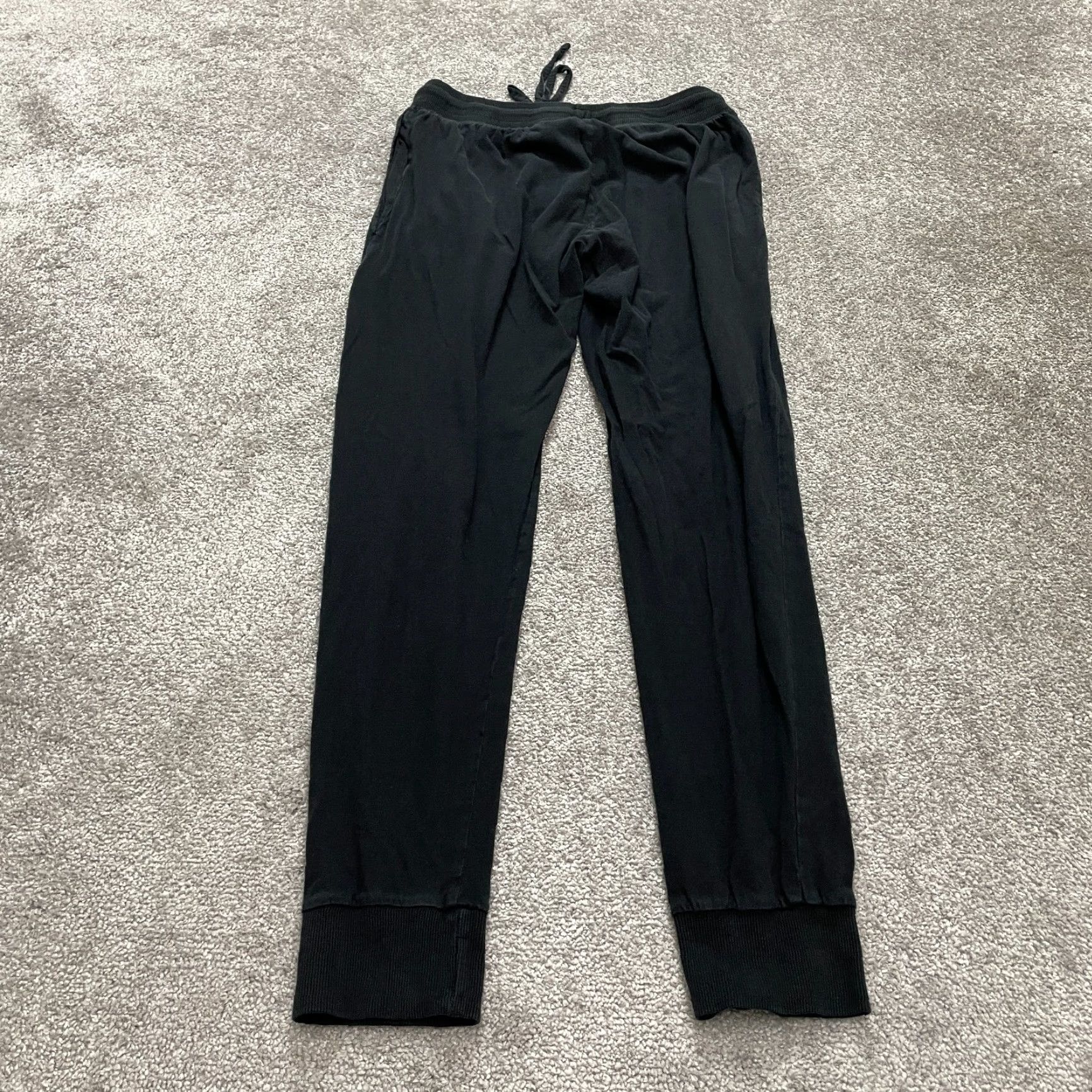 Champion Champion Jogger Sweatpants Mens Medium Black Tapered Fleece Casual Active 28x29 Size US 31 - 2 Thumbnail