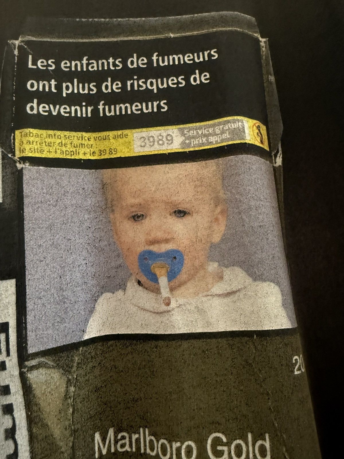 ALEXANDER DIGENOVA ALEXANDER DIGENOVA - Baby Smoking T-shirt Size US XL / EU 56 / 4 - 3 Thumbnail