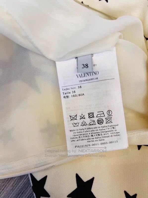 Valentino Valentino White dress embroidered with stars Size S / US 4 / IT 40 - 7 Thumbnail