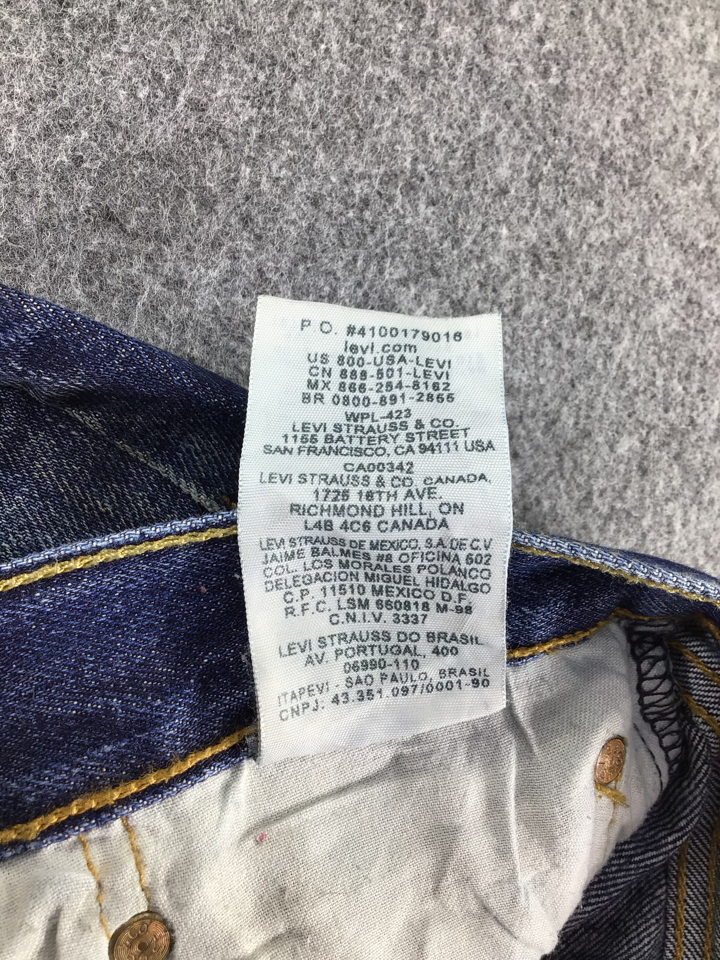 Levi's Levis Vintage 501 Jeans Faded Blue Washed Denim -J346 Size US 34 / EU 50 - 13 Thumbnail