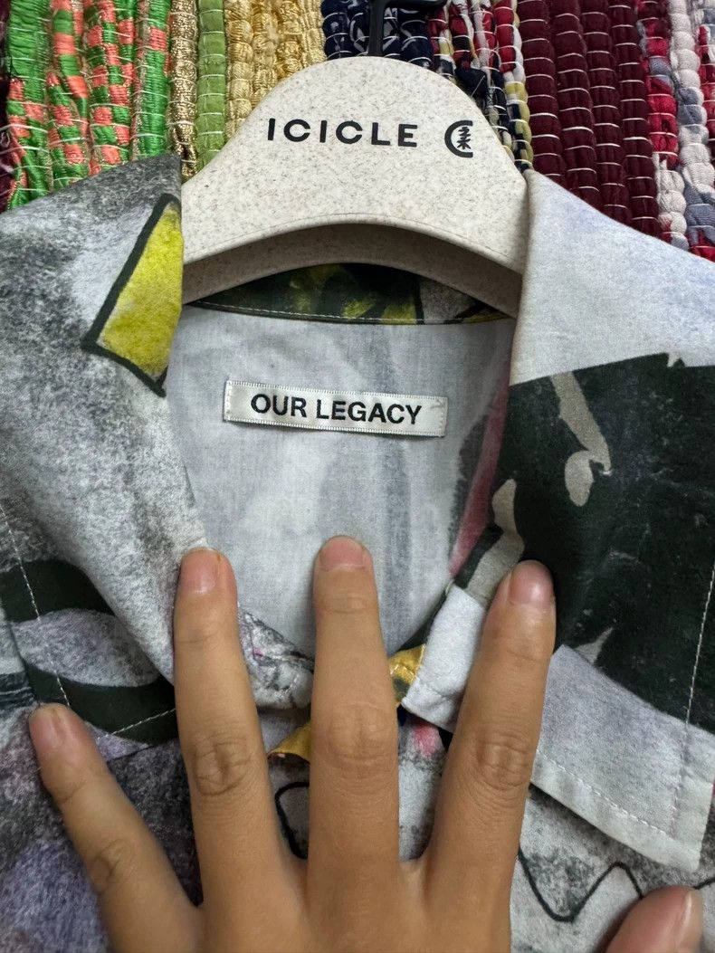 Our Legacy Our Legacy size46 Skull shirt Size US S / EU 44-46 / 1 - 3 Thumbnail