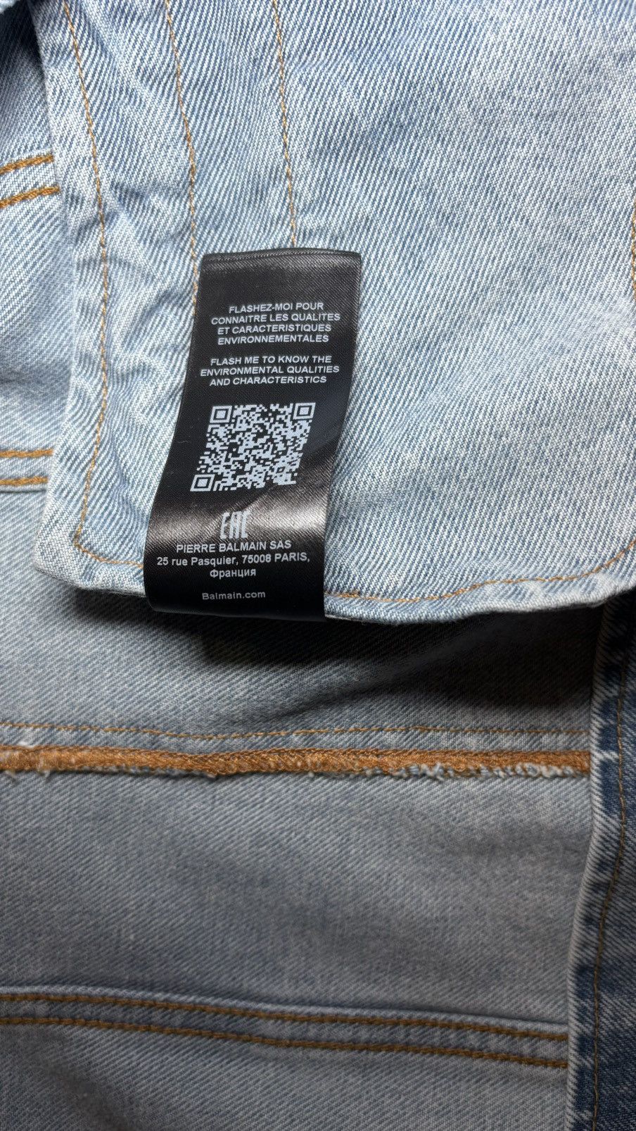 Balmain Balmain - denim blazer doublebreasted Size XS / US 0-2 / IT 36-38 - 15 Thumbnail